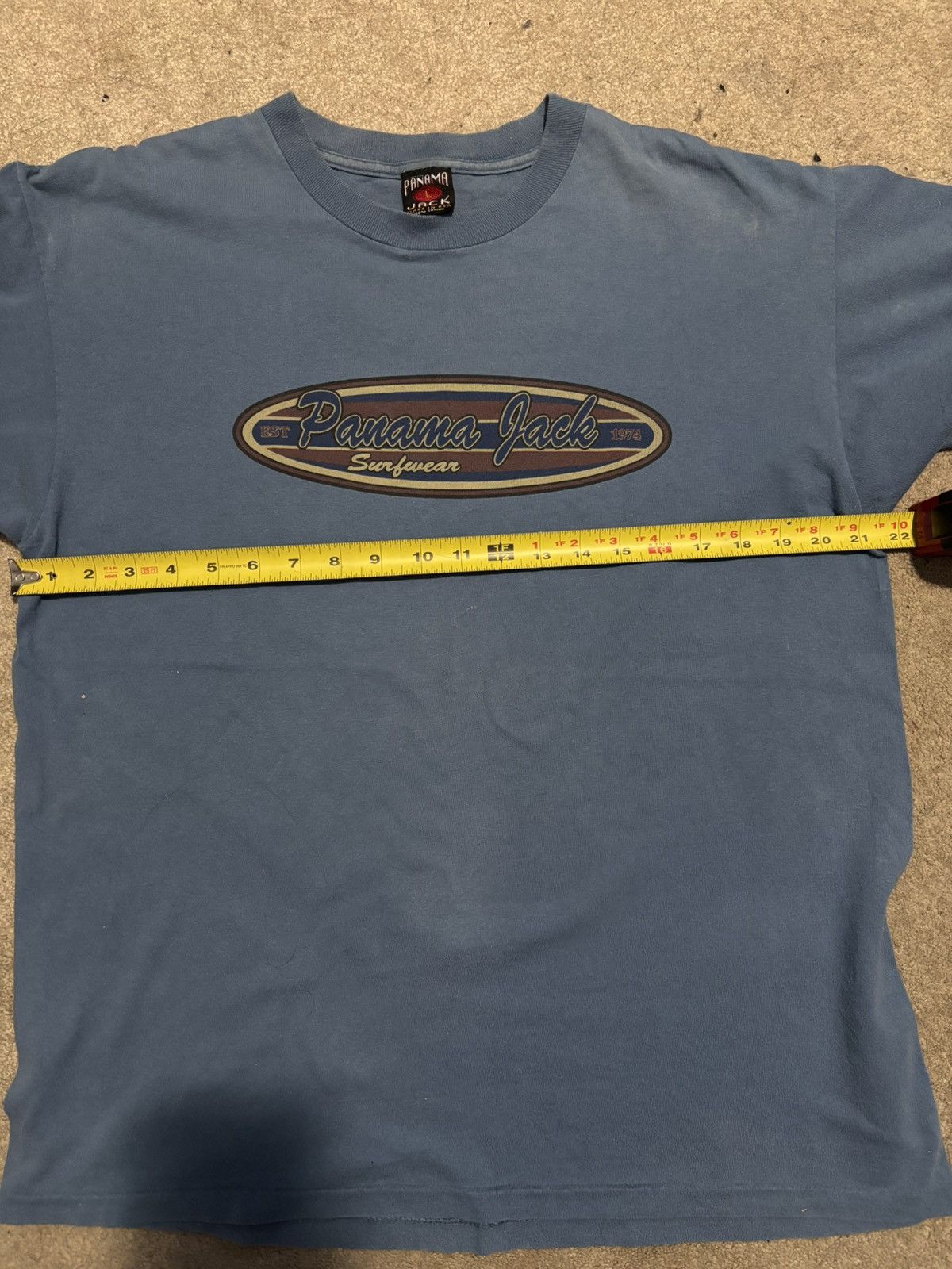 Panama Jack vintage Panama Jack Surfwear tee 80s / early 90s. Size US L / EU 52-54 / 3 - 1 Thumbnail