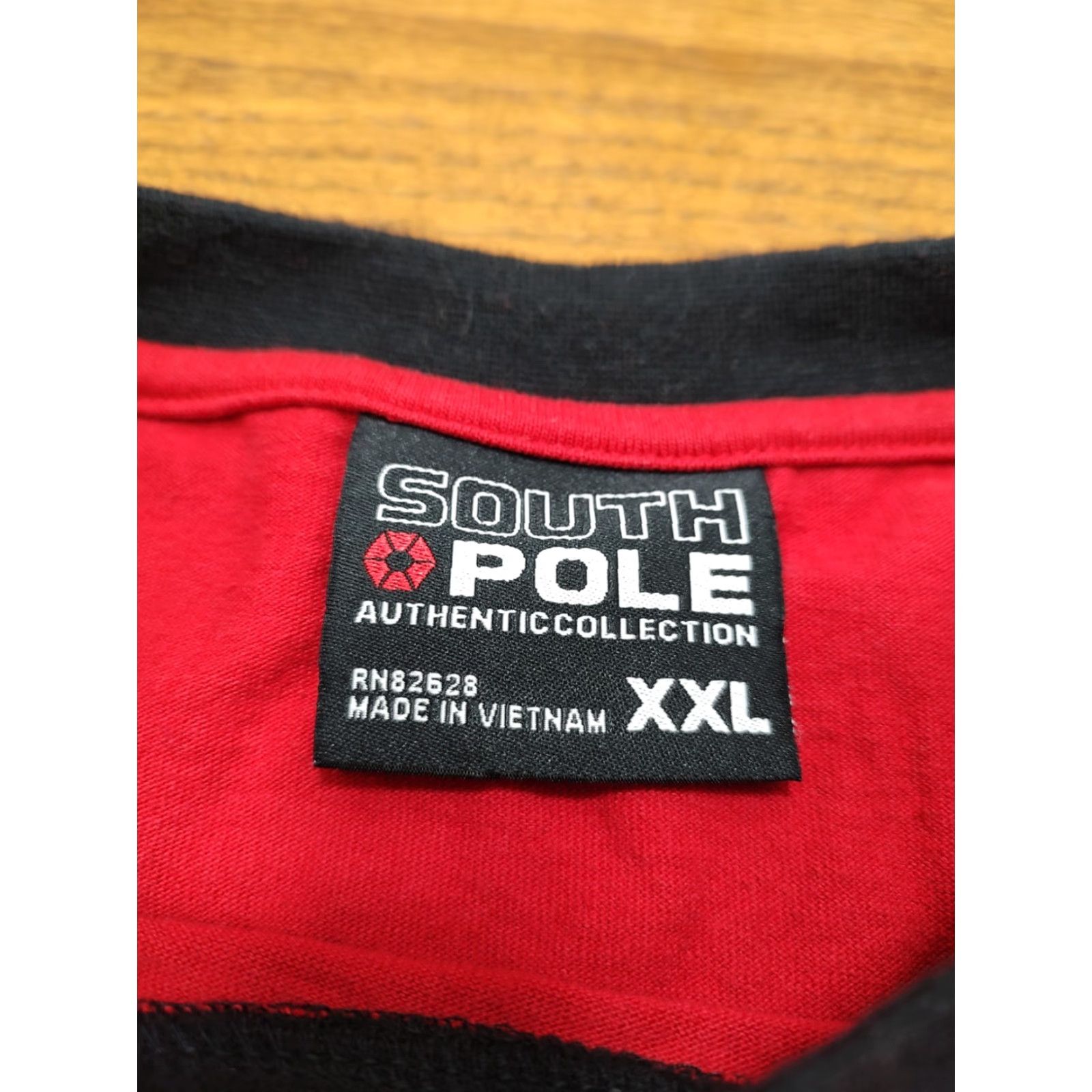 Southpole VINTAGE Southpole T-Shirt Grunge 2XL Red Logo Crew Neck Long Sleeve Men 90s Hip Hop Skater Style Size US XXL / EU 58 / 5 - 5 Thumbnail