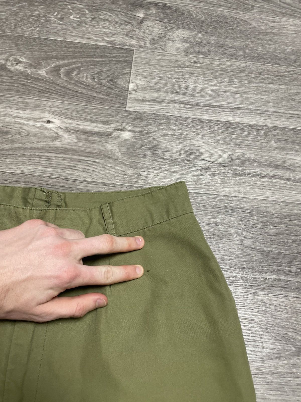 Fjallraven Vintage Fjallraven Khaki Cargo Pants Outdoor 90s Size US 29 - 13 Thumbnail