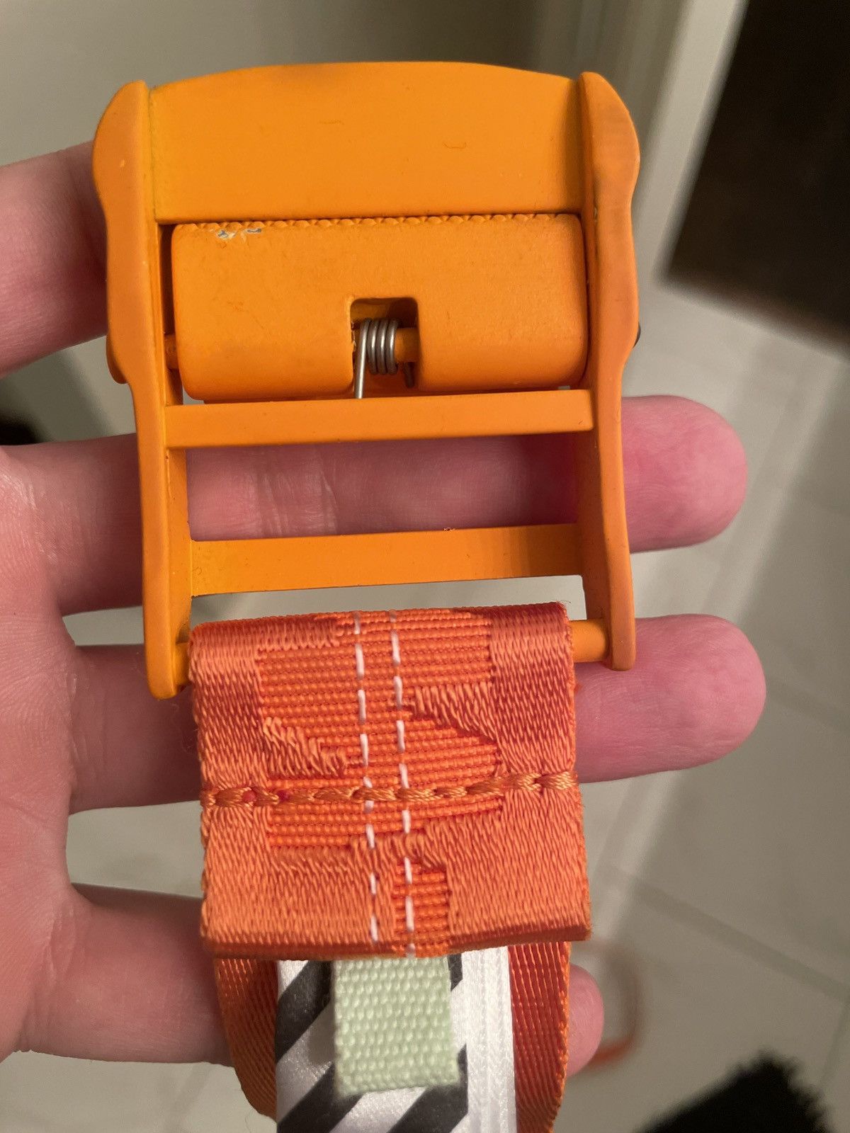Off-White ORANGE INDUSTRIAL BELT Size ONE SIZE - 9 Thumbnail