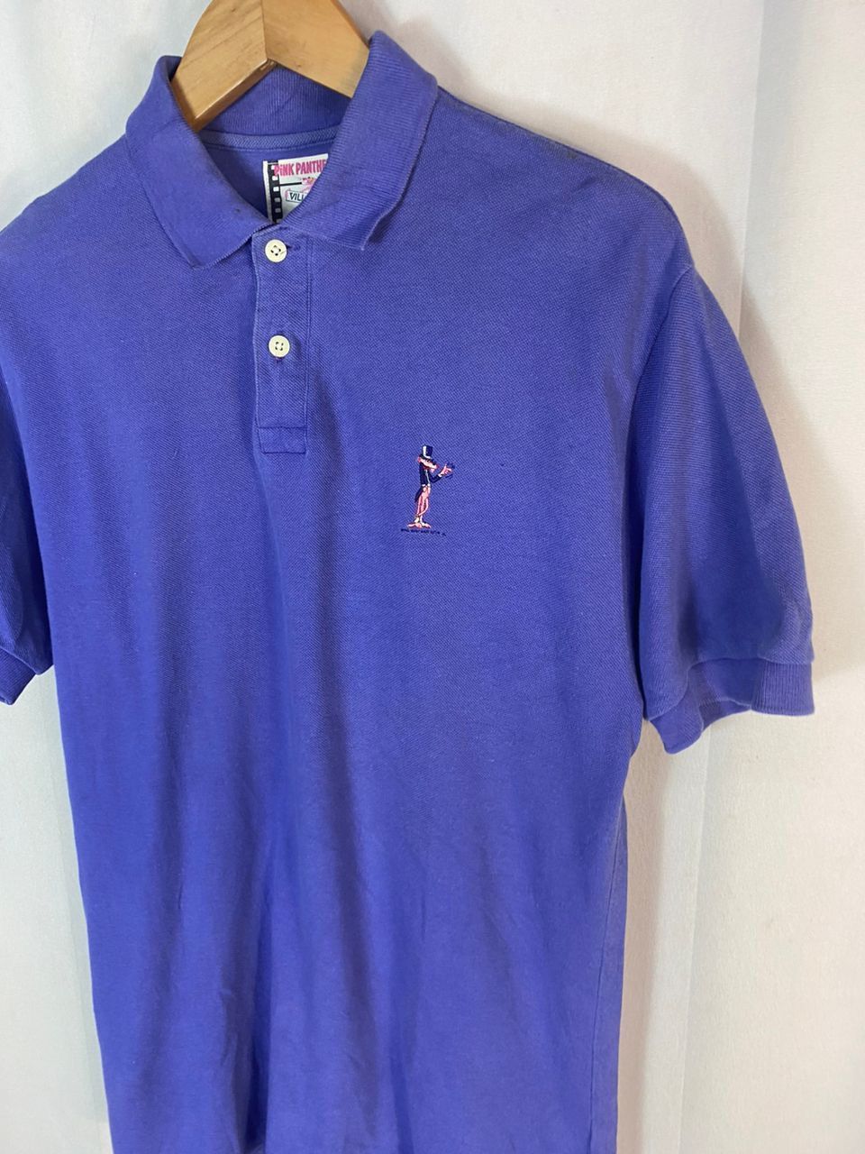 Cartoon Network × Vintage Vintage pink panther ringer polo shirt 1992 Size US M / EU 48-50 / 2 - 4 Thumbnail
