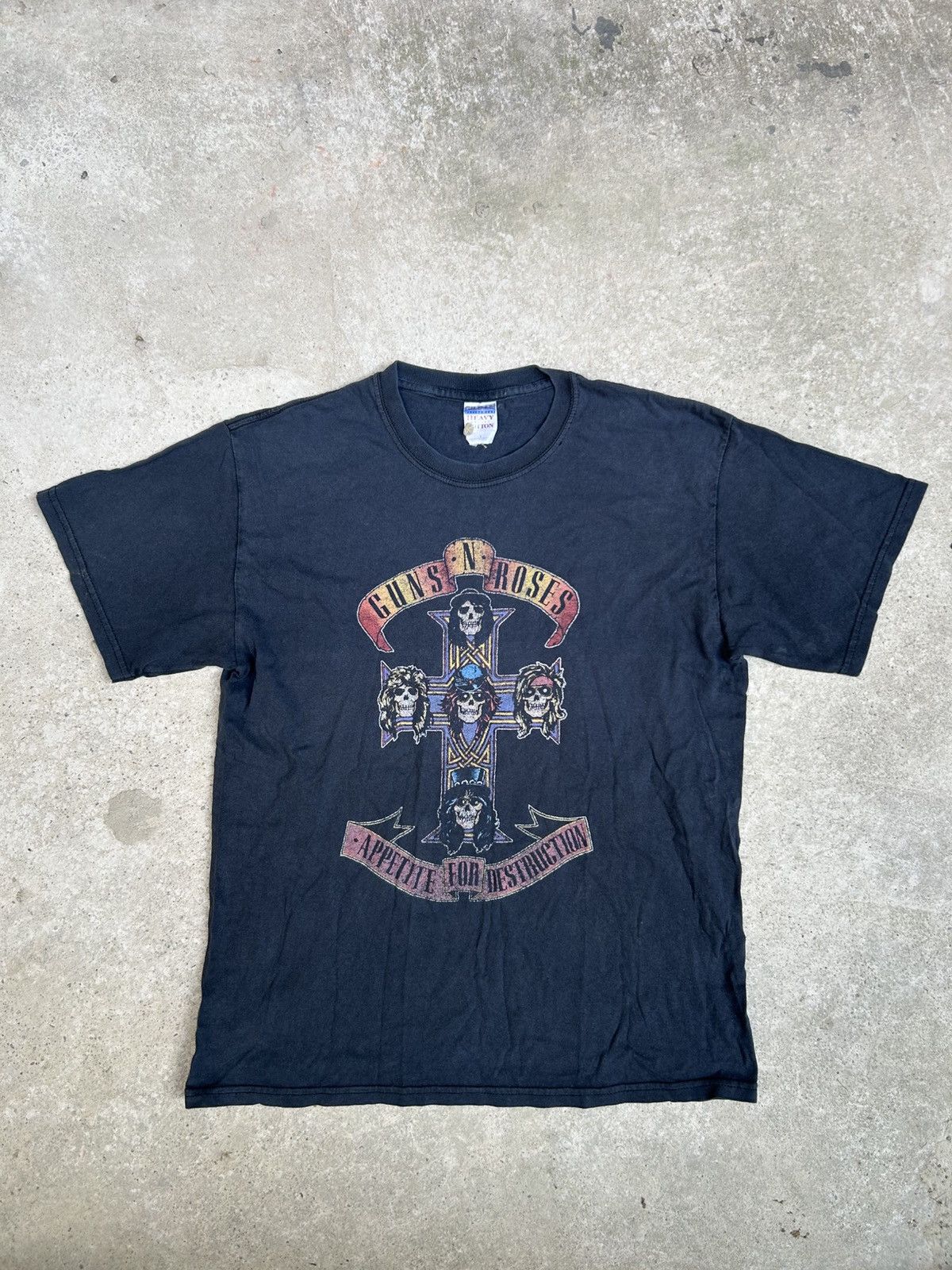 Guns N' Roses Vintage 00s Guns N Roses Appetite for Destruction Rock Shirt Size US L / EU 52-54 / 3 - 1 Thumbnail