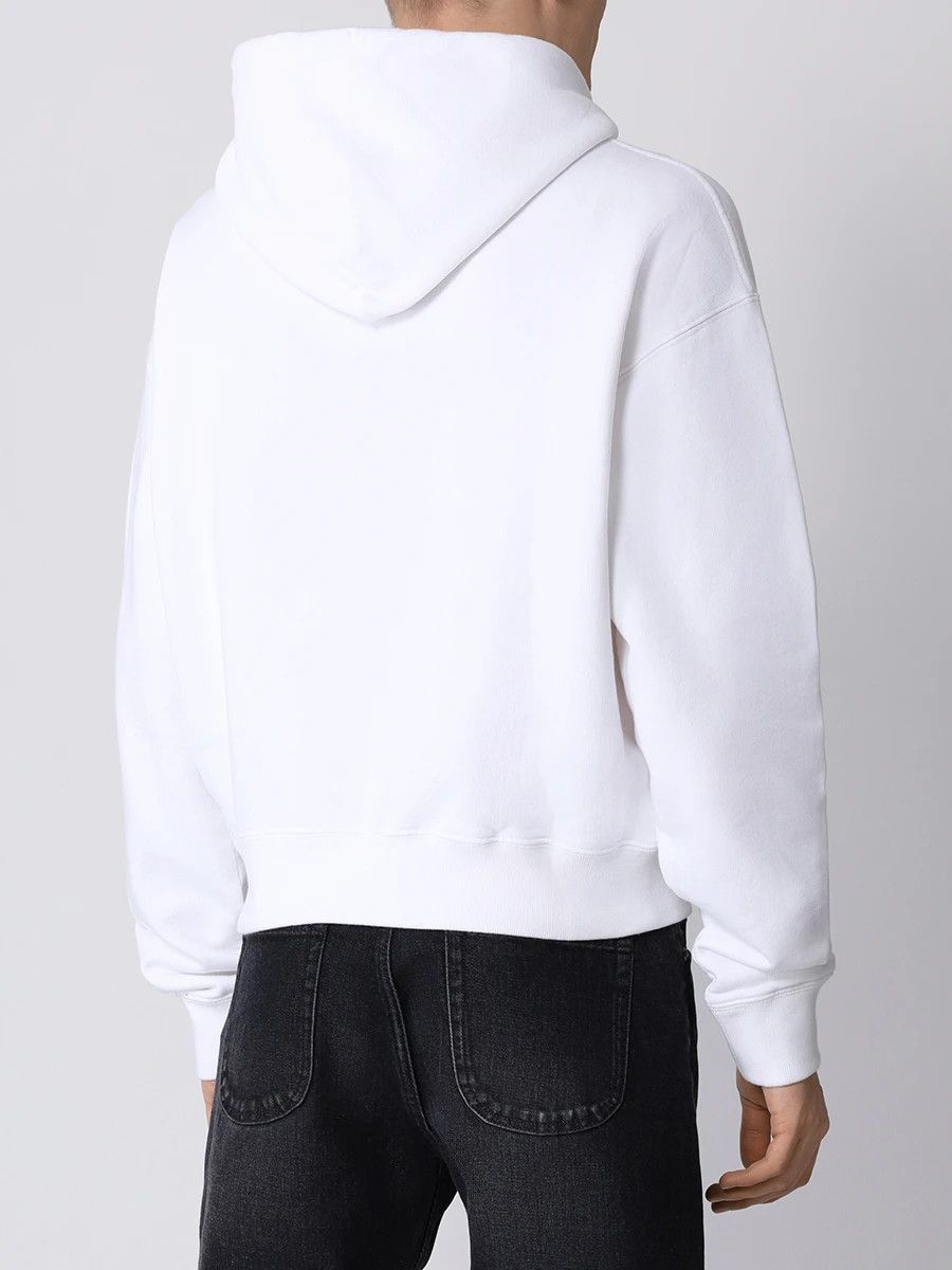 Off-White White Mona Lisa Logo Oversized Hoodie Size US M / EU 48-50 / 2 - 5 Thumbnail