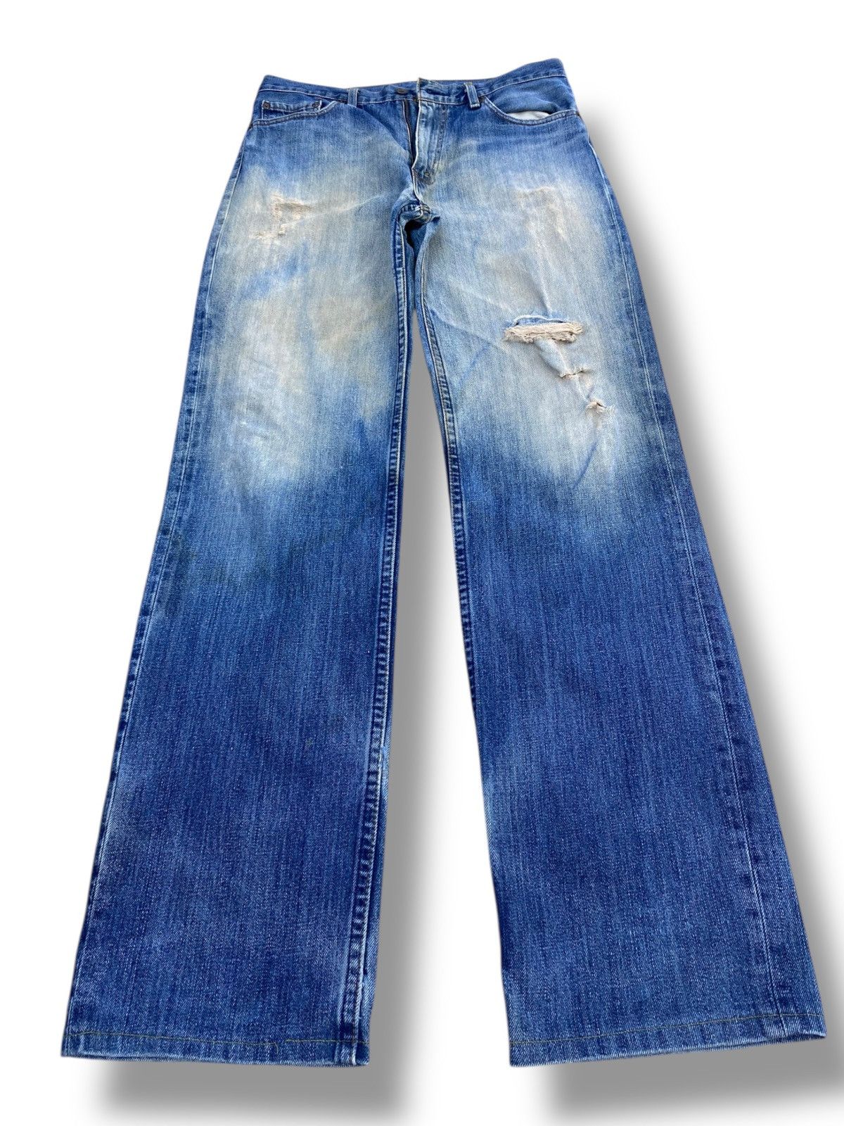 Levi's Levi’s Rusty Wash Ripped Style Loose Jeans Size US 32 / EU 48 - 1 Thumbnail