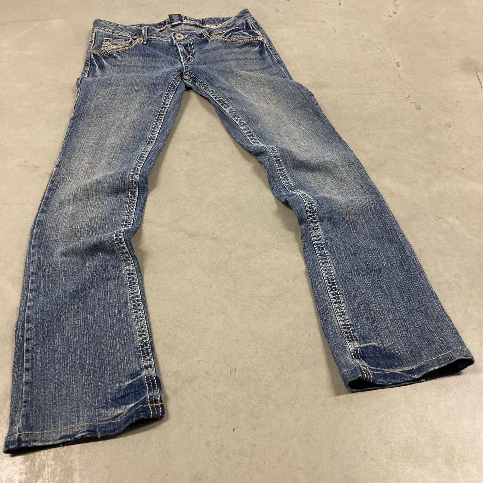 Vintage Y2K amethyst Low rise western bootcut jeans 28x29 Size 28" / US 6 / IT 42 - 1 Thumbnail