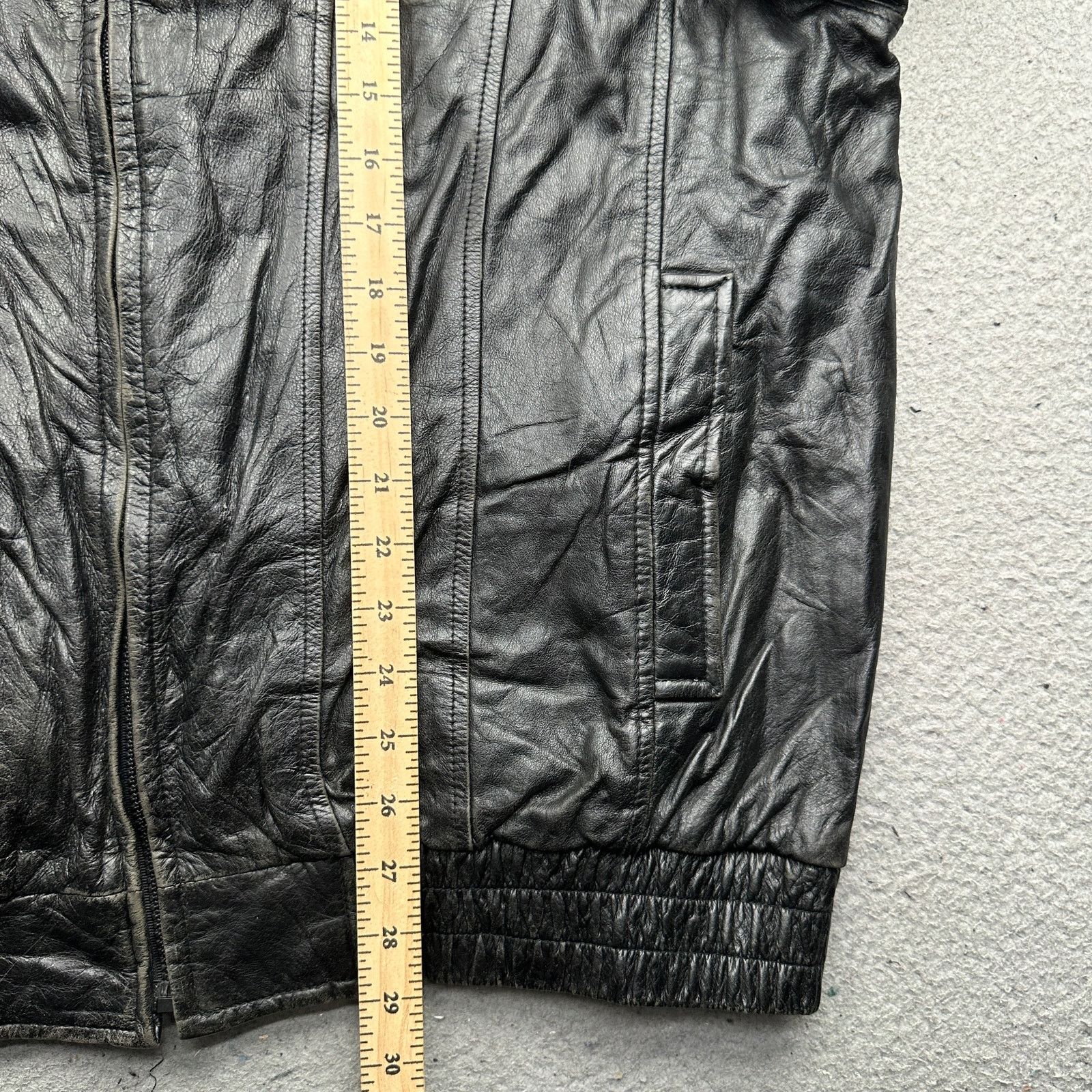 Wilsons Leather Vintage Wilsons Leather Thinsulate Jacket Men 2XLT Black Size US XXL / EU 58 / 5 - 5 Thumbnail