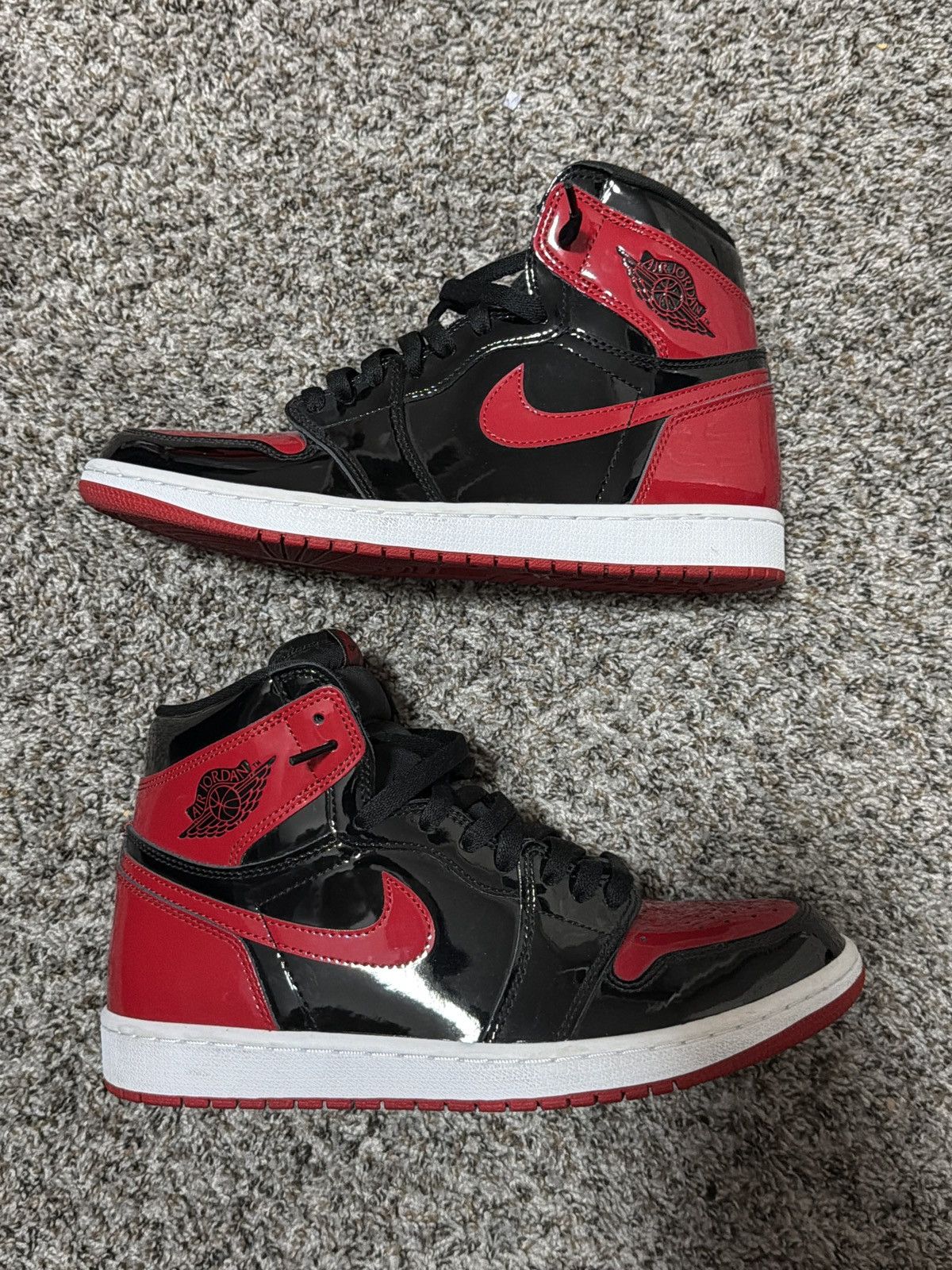 Patent Bred Jordan 1s