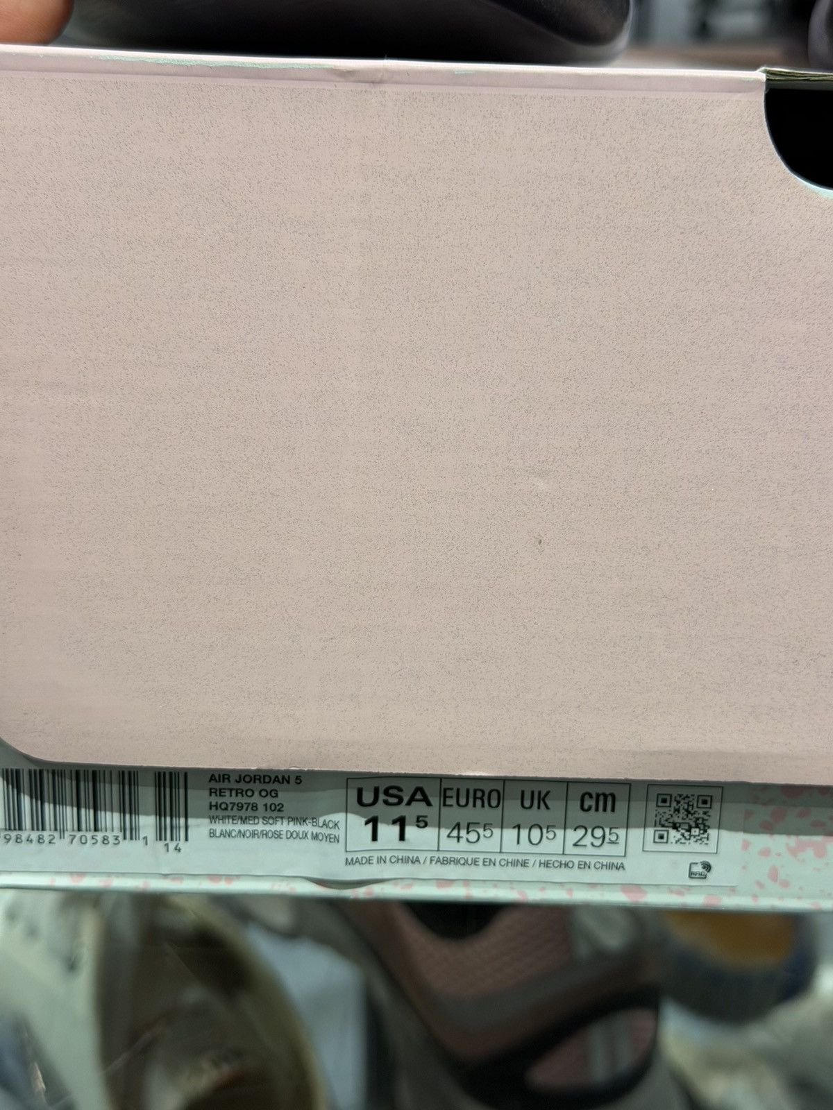 Jordan Brand Size 11.5 - Jordan 5 Medium Soft Pink Size US 11.5 / EU 44-45 - 11 Thumbnail