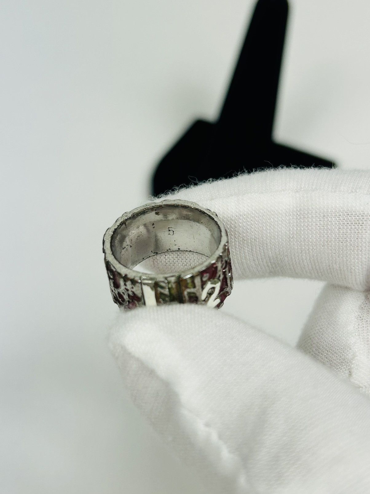 Dior Dior Red Trotter 2 Ring Size 5 Size ONE SIZE - 4 Thumbnail