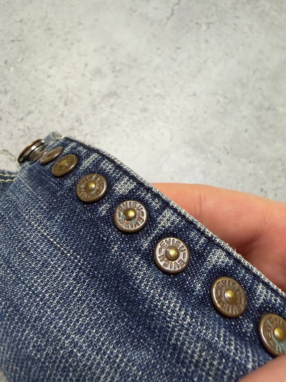 Evisu Rare EVISU Denim Shoulder Bag Vintage Y2K Japanese Size ONE SIZE - 14 Thumbnail