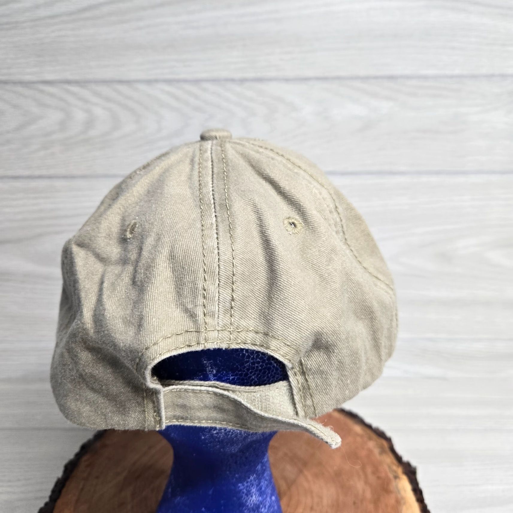 Rainbow Beige Hat Ball Cap Adult One Size Adjustable Rainbow Tan Beige Let It Be Peace Character Baseball Cap Womens Hat Size ONE SIZE - 4 Thumbnail