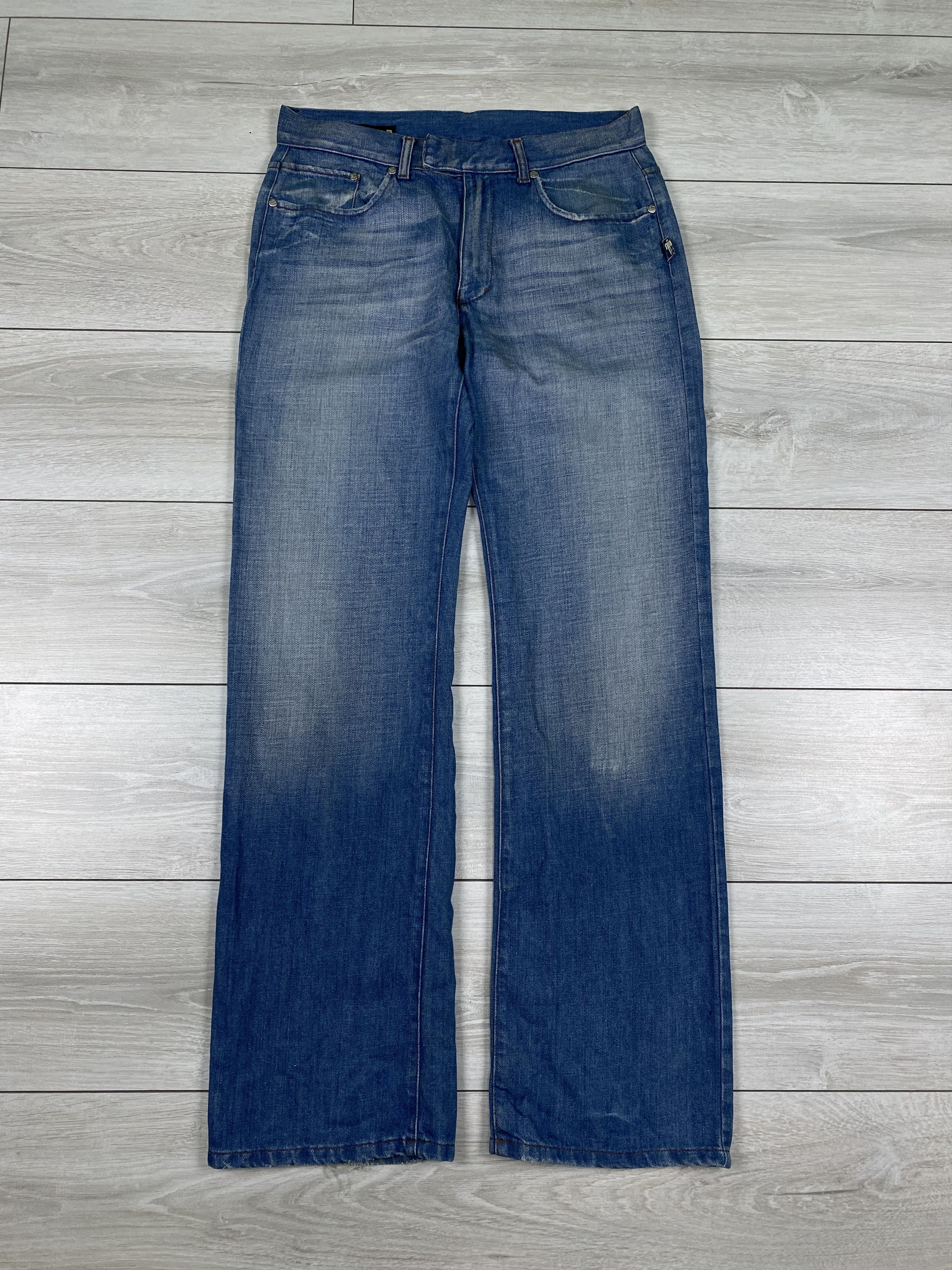 Jean Paul Gaultier Vintage Jean Paul Gaultier 90s straight blue jeans sz 32 Size US 32 / EU 48 - 1 Thumbnail