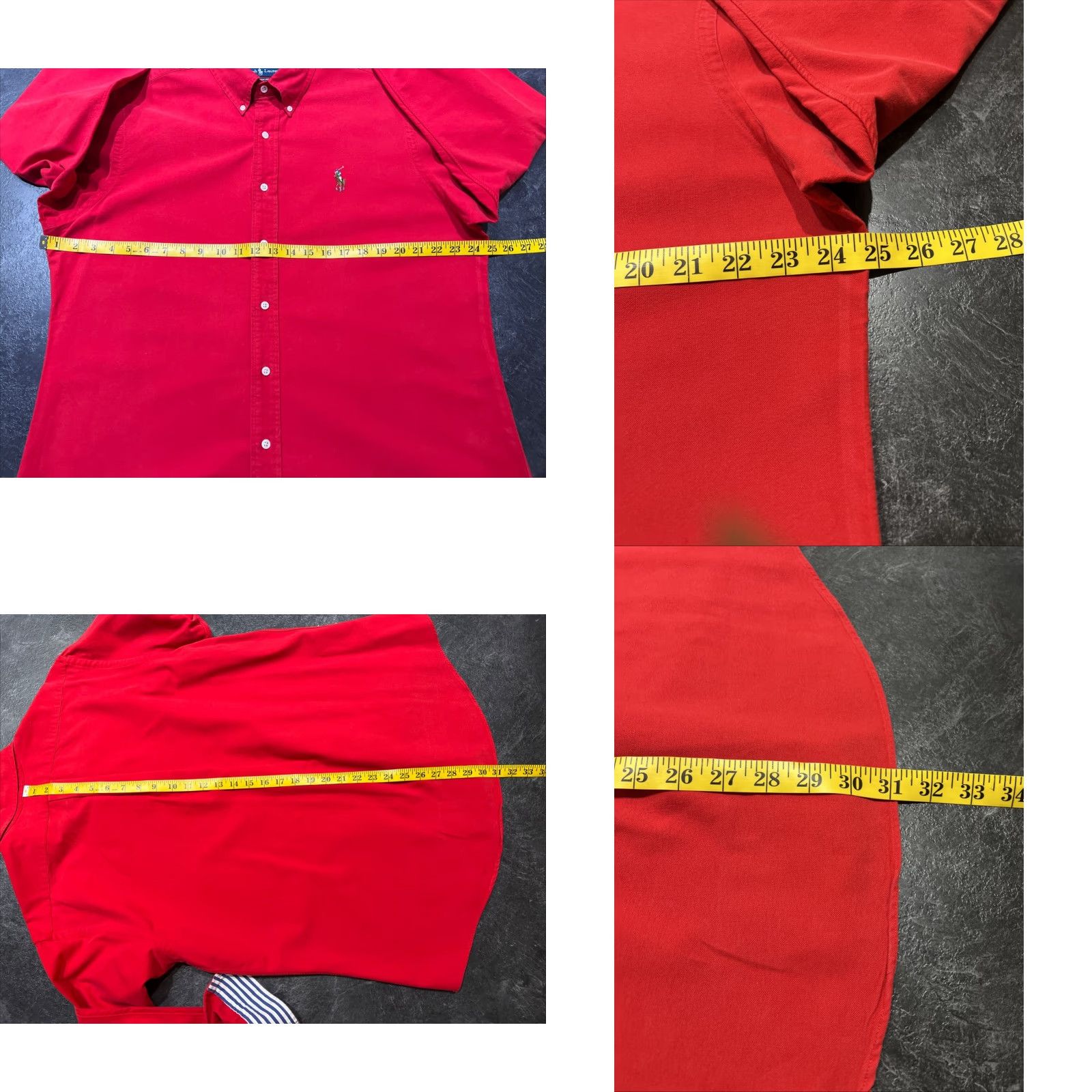 Ralph Lauren Ralph Lauren Shirt Mens XL Red Classic Fit Button-Up Long Sleeve Collared Solid Preppy Size US XL / EU 56 / 4 - 8 Thumbnail