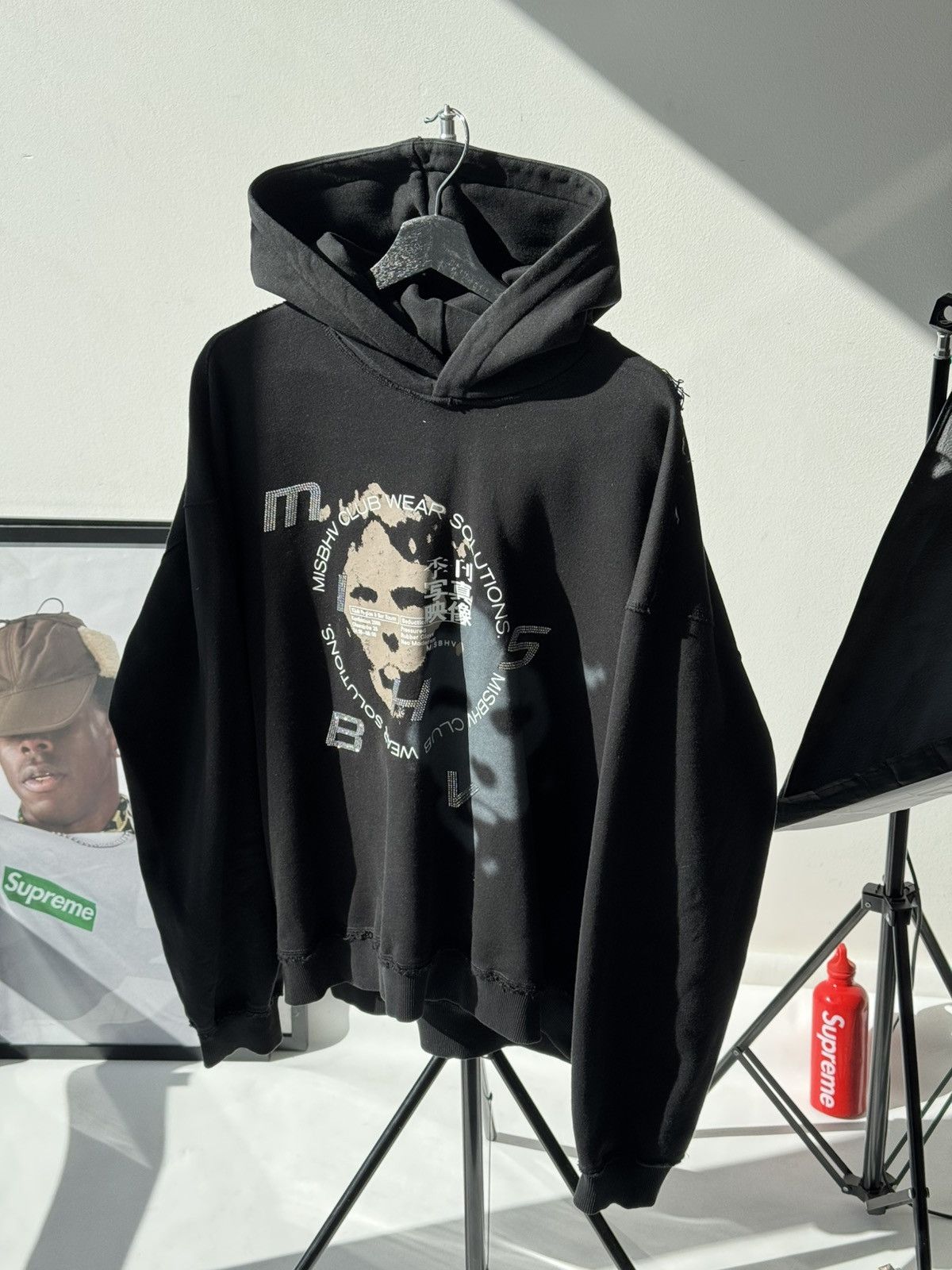 Designer MISBHV Print Boxy Fit Hoodie Size US M / EU 48-50 / 2 - 24 Thumbnail