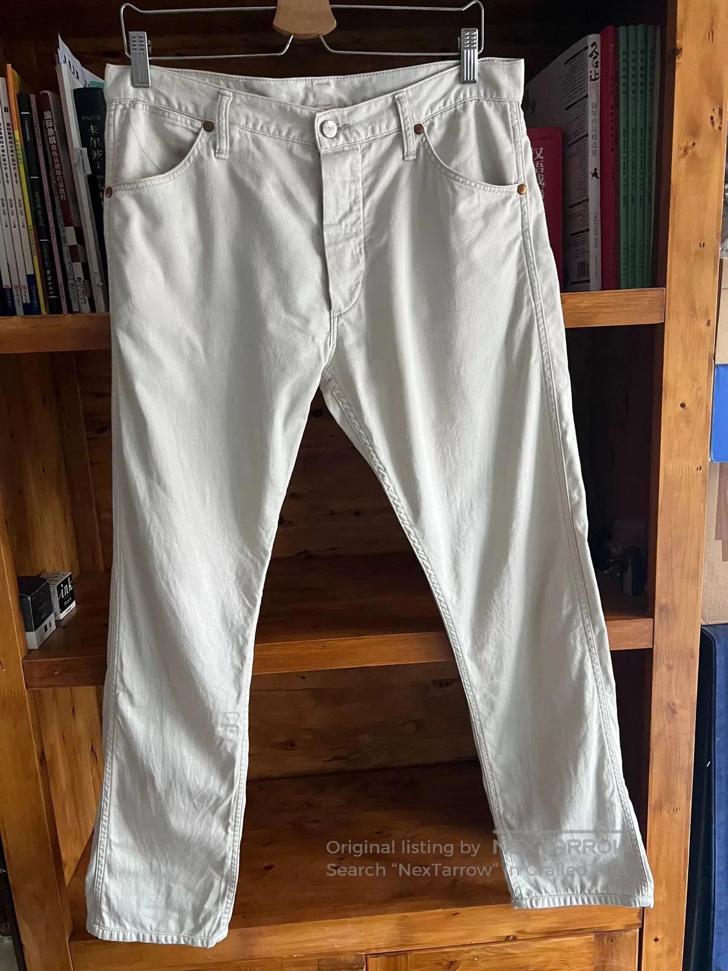 RRL Ralph Lauren RRL Double RL Light Beige Denim Pants. Size US 31 - 2 Thumbnail