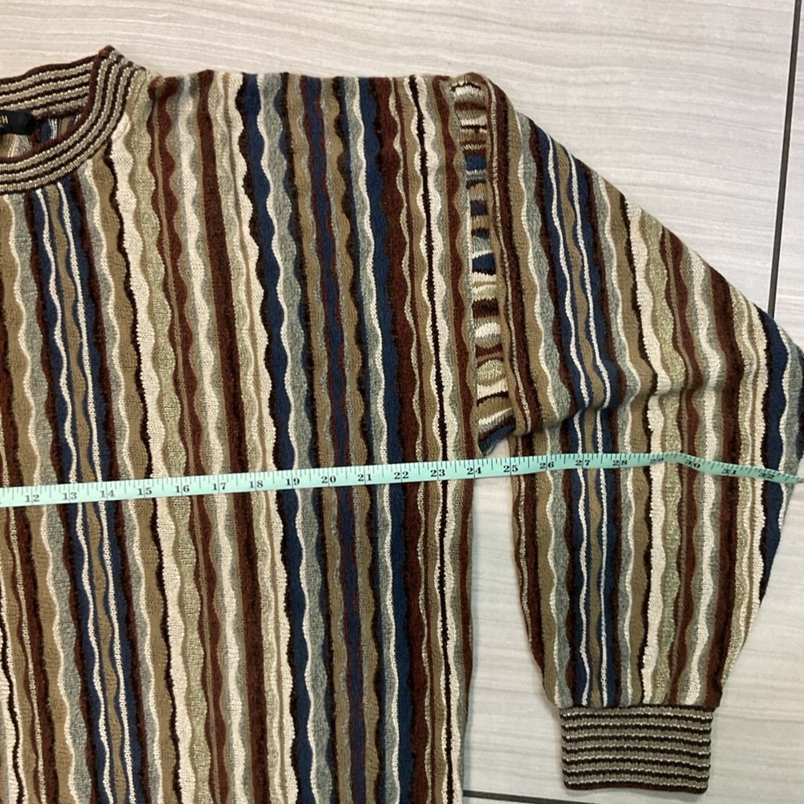 Bachrach Vintage 90s Brown Bachrach Cogi Style Brown Sweater Size US XL / EU 56 / 4 - 3 Thumbnail
