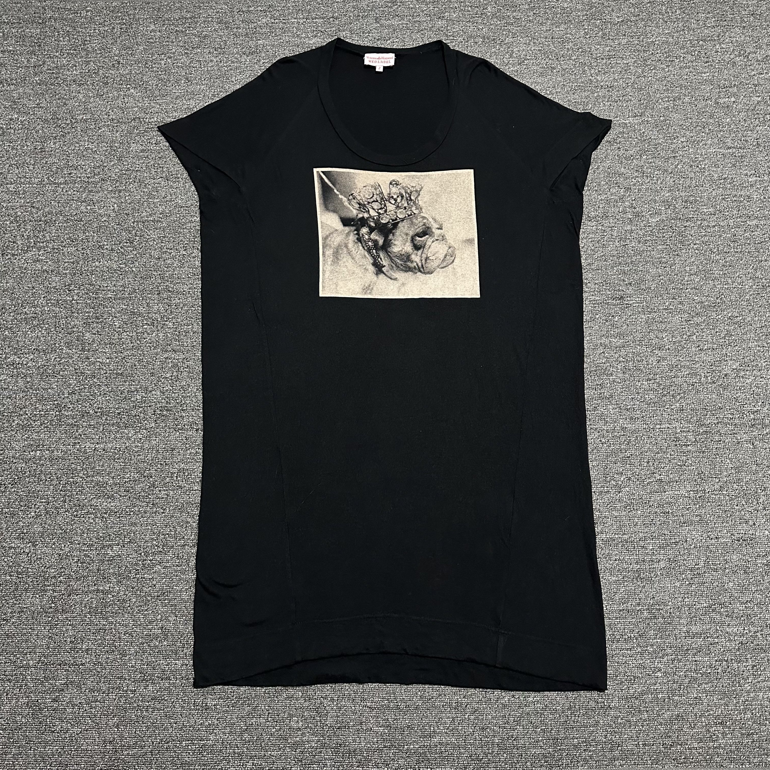 Seditionaries × Vivienne Westwood Vivienne Westwood Crowned Dog Tee Size M / US 6-8 / IT 42-44 - 1 Thumbnail