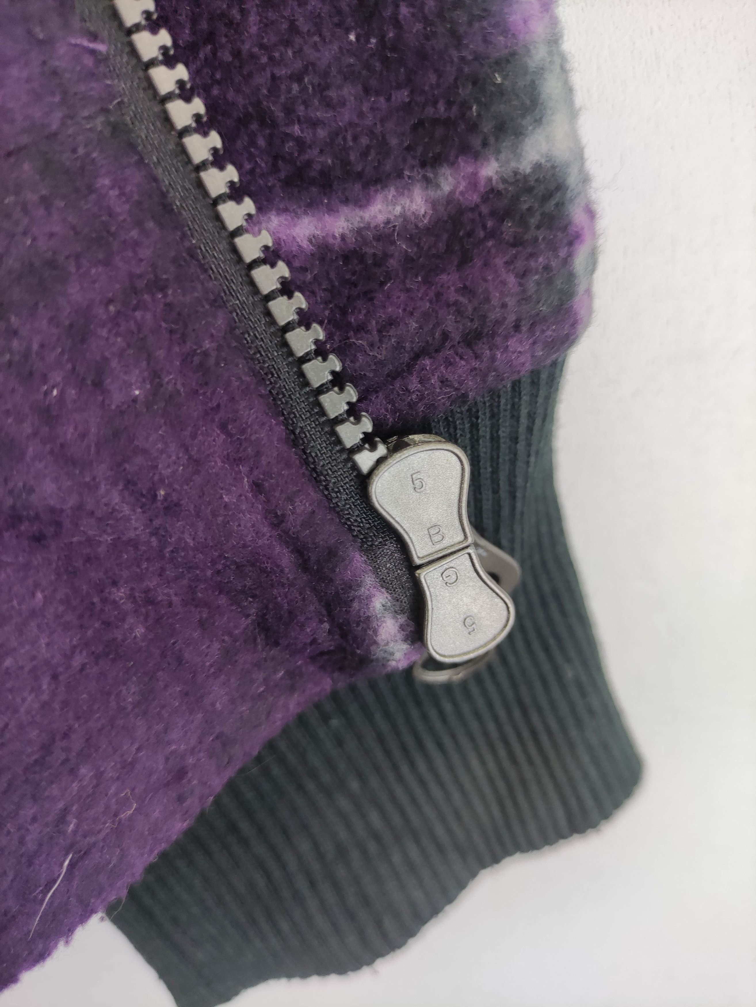 Japanese Brand Vintage Oval Dice Fleece Jacket With Hoodie Zipper Size US M / EU 48-50 / 2 - 4 Thumbnail