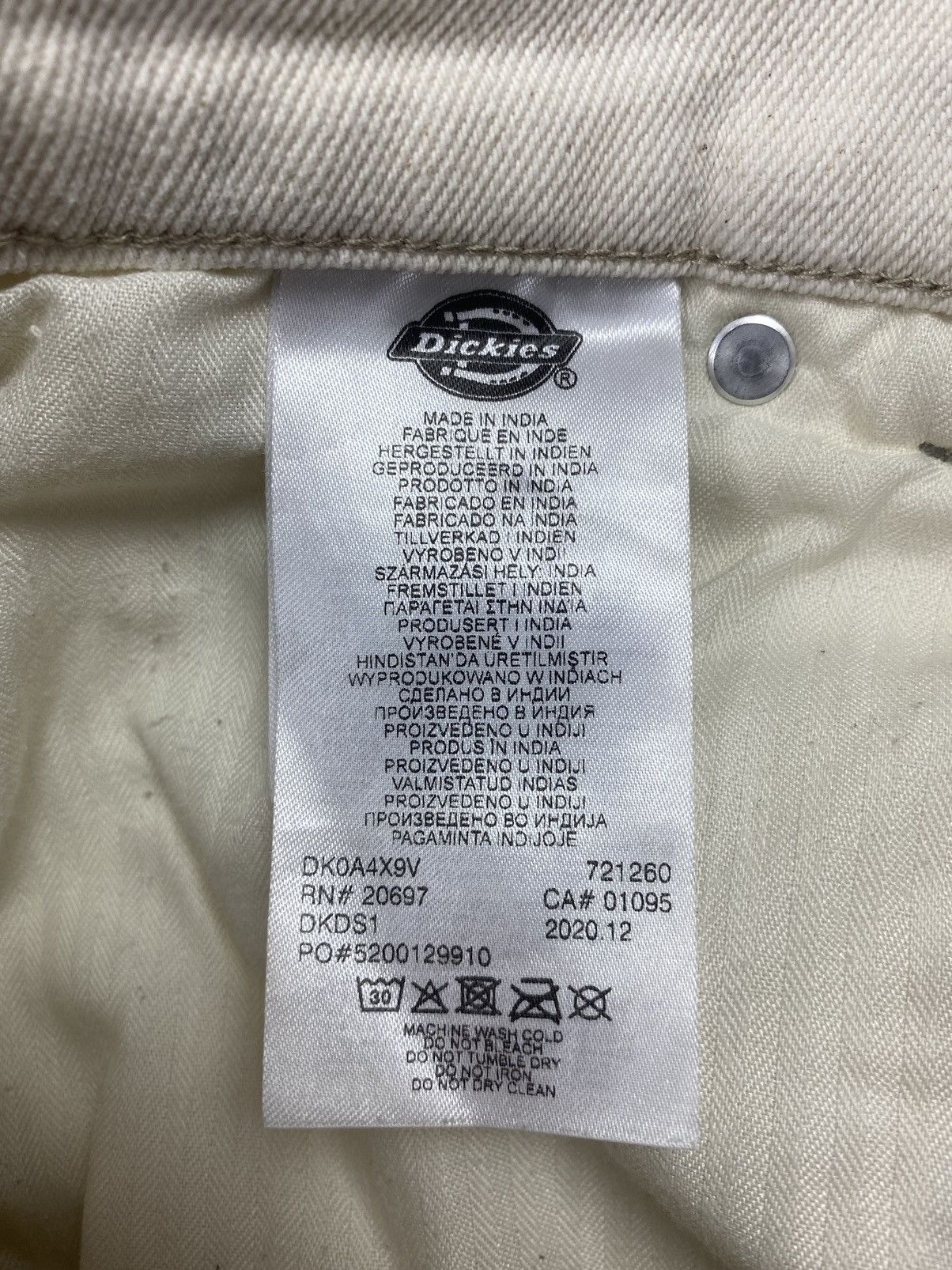 Dickies Dickies Garyville Raw Twill Carpenter Pants 32X30 Size US 32 / EU 48 - 14 Thumbnail