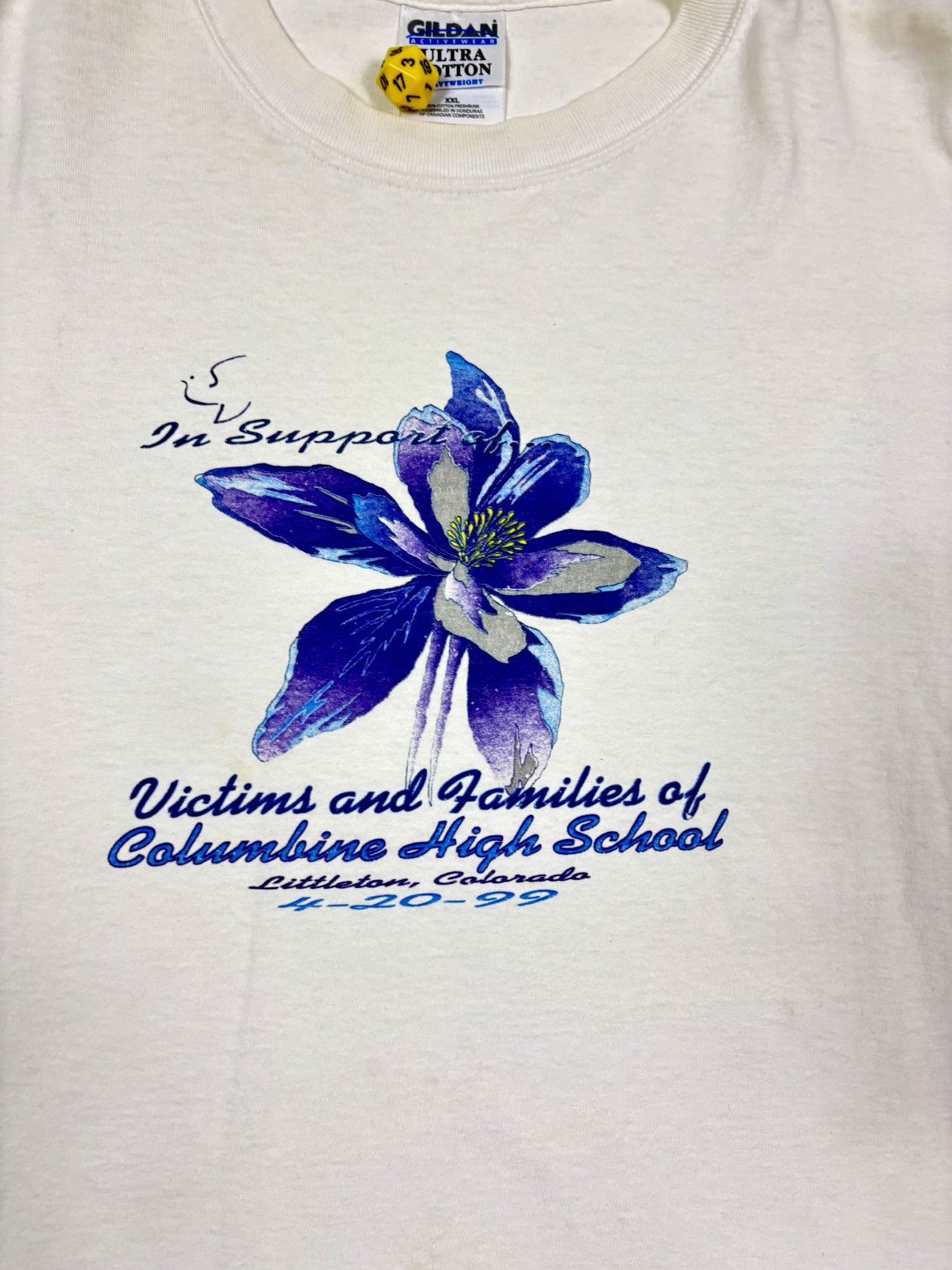 Vintage 2000s “In Support of Victims of Columbine Memorial Large Size US XL / EU 56 / 4 - 4 Thumbnail