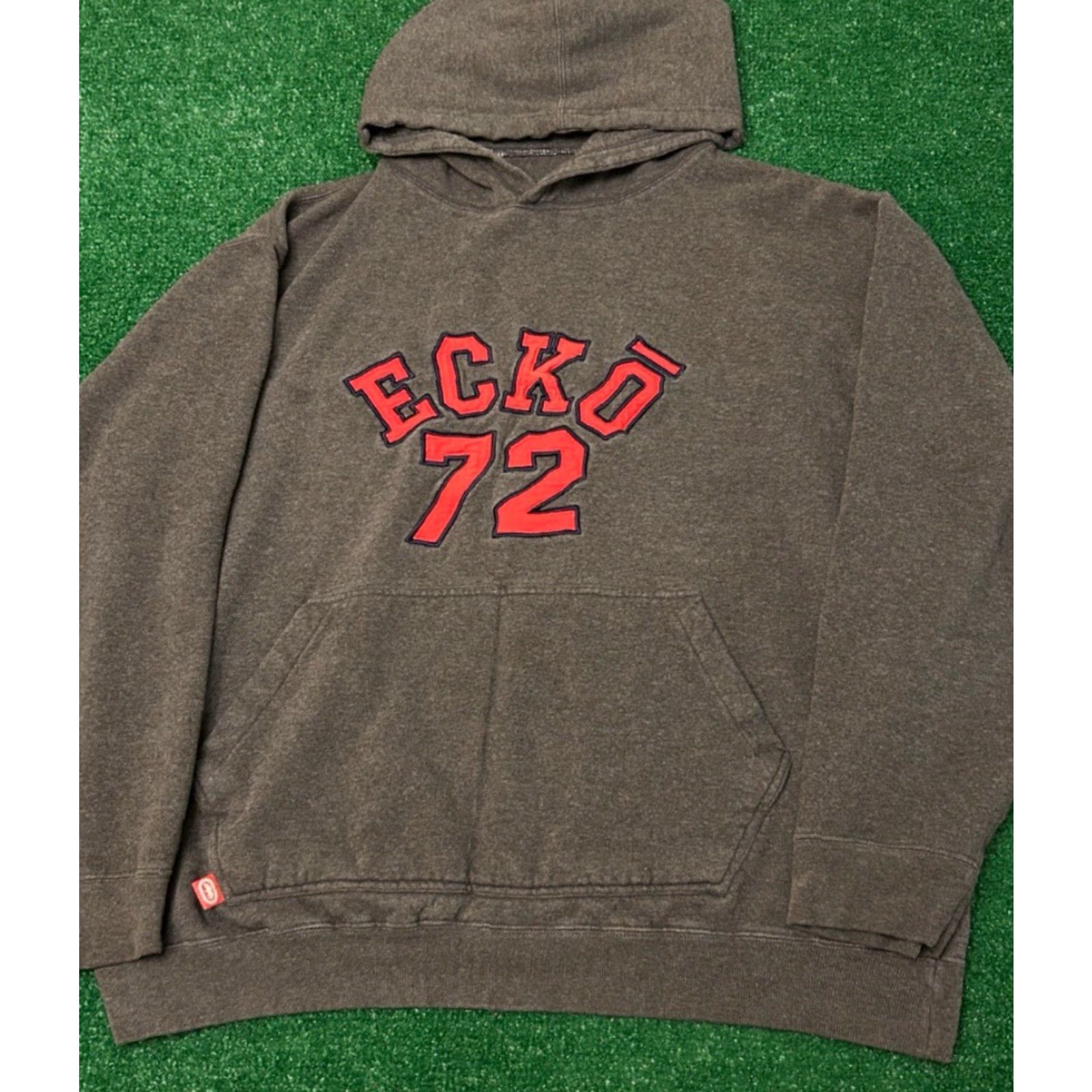 Ecko Unltd. VINTAGE Ecko Unltd Hoodie Jacket Mens XL Gray Hip Hop 90s Grunge Punk Y2K Skater Logo Pullover Size XL Mens Size US XL / EU 56 / 4 - 3 Thumbnail