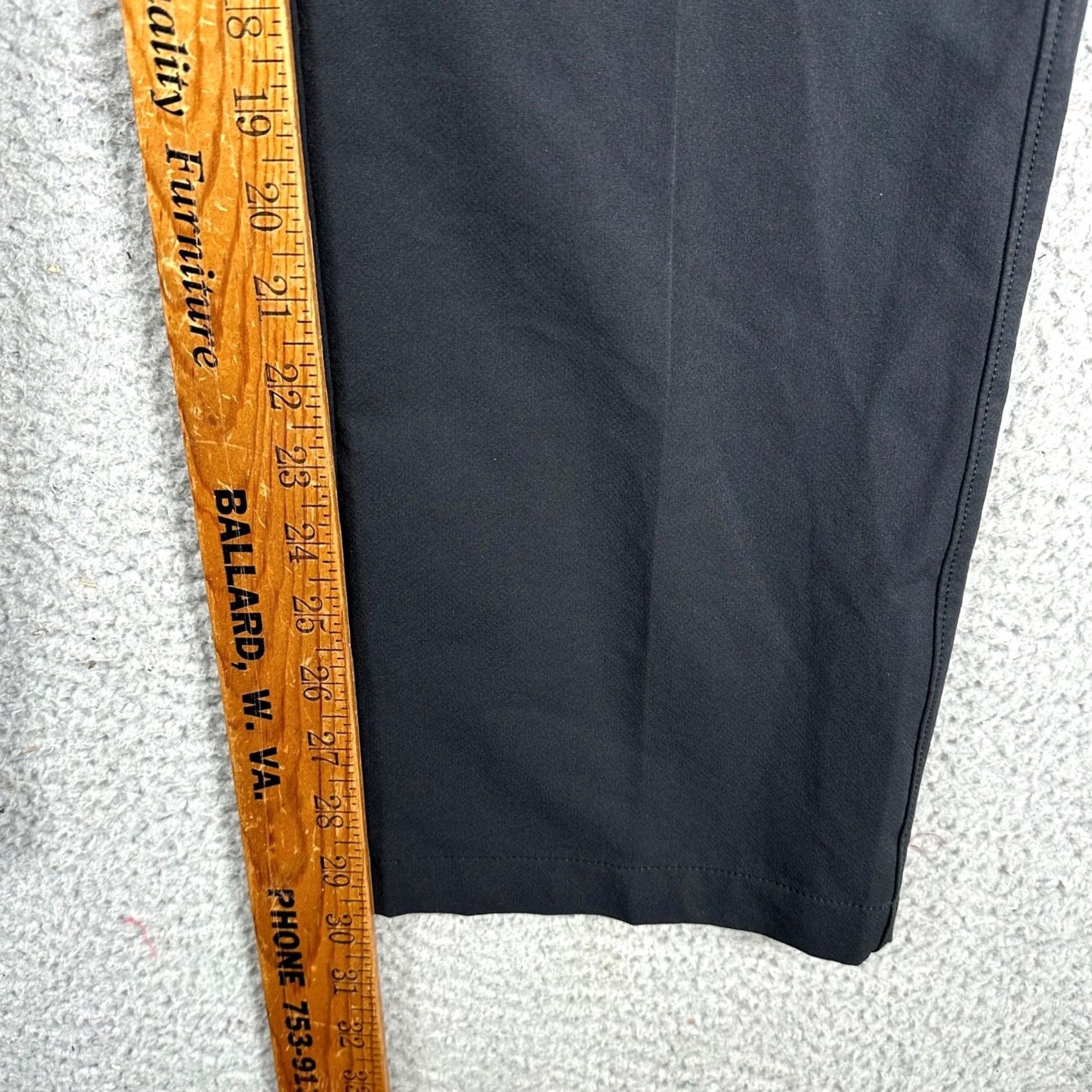 Under Armour Under Armour Golf Chino Pants Mens 38X32 Black Flat Front Straight Fit Pockets Size US 38 / EU 54 - 7 Thumbnail