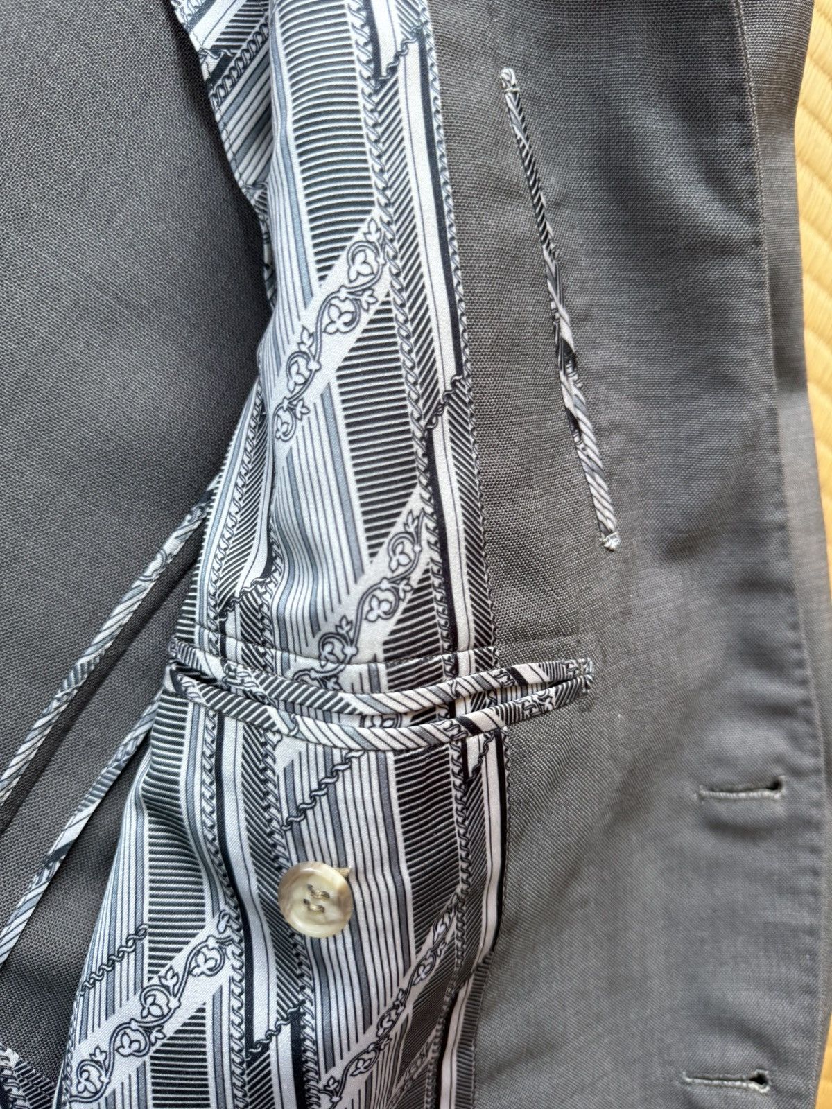 Other Spring&Summer Japanese Jacket Dry-Textured Summer Weight Size 40R - 5 Thumbnail