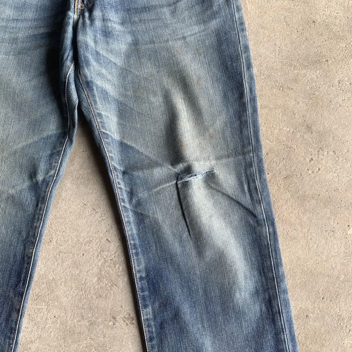 LVC Levi’s 502 Stretchable Jeans Distressed Denim Pants Waist 32 Size US 32 / EU 48 - 7 Thumbnail