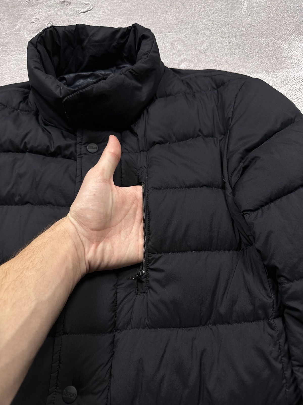 Herno Luxury Herno Loro Piana Style Micro Down Puffer Jacket Size US M / EU 48-50 / 2 - 10 Thumbnail