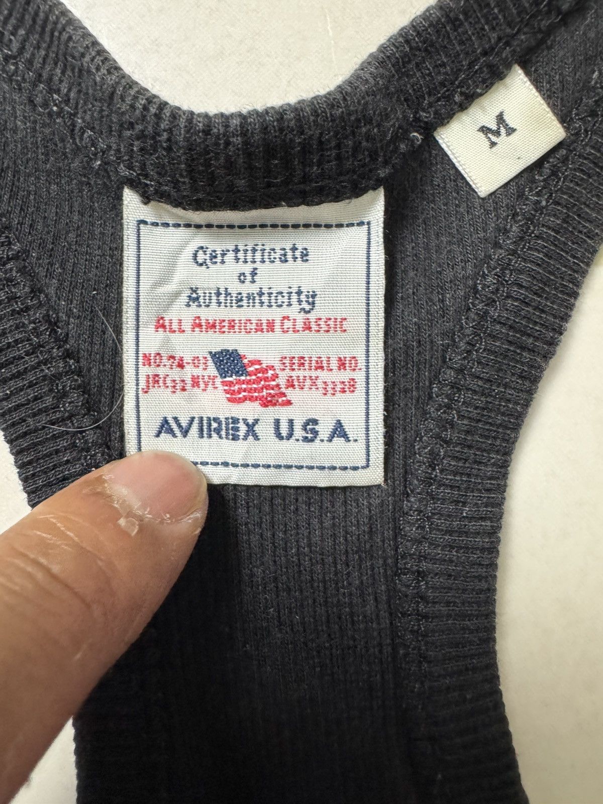 Avirex Avirex made in USA 🇺🇸 singlet Size US M / EU 48-50 / 2 - 5 Thumbnail