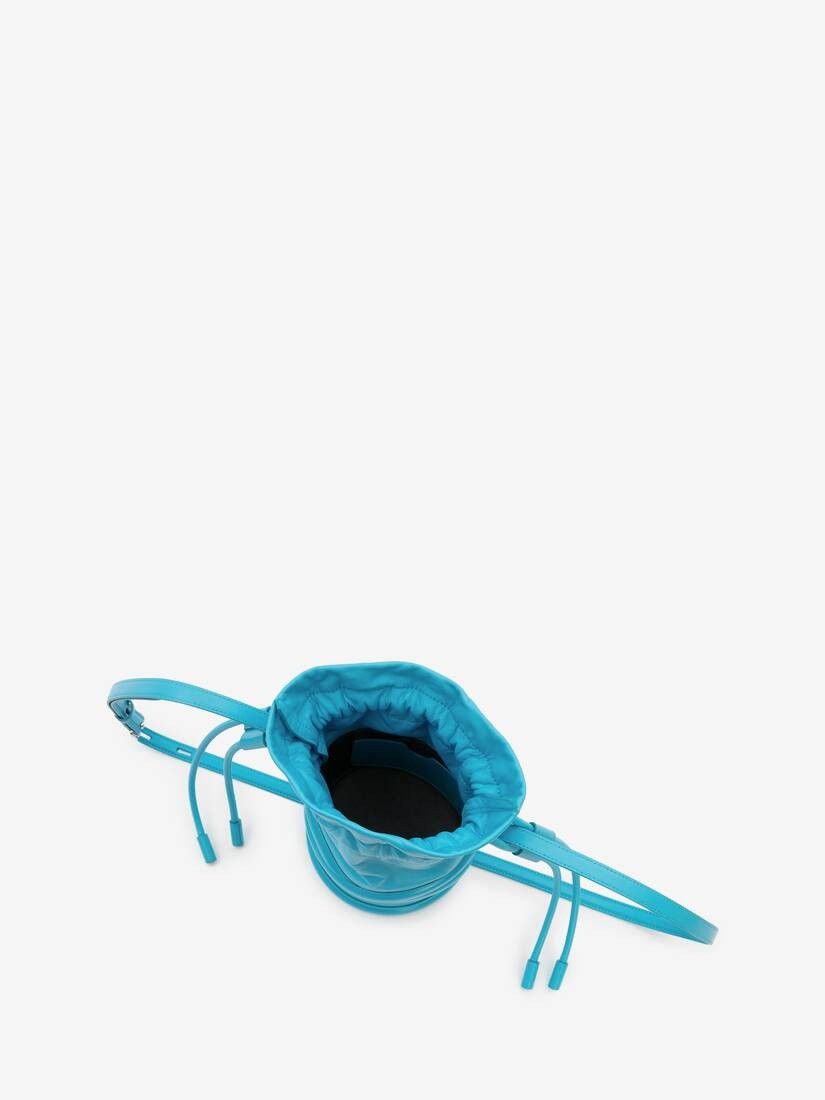 Alexander McQueen o1w1db10925 Size: OS/The Soft Curve in Blue Size ONE SIZE - 4 Thumbnail