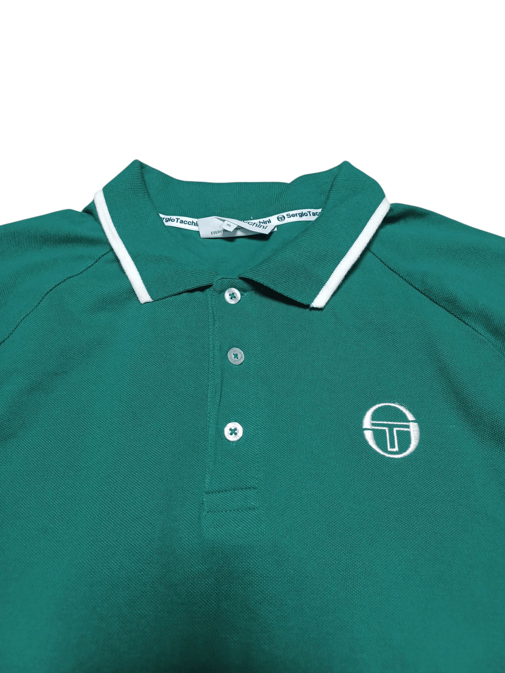 Sergio Tacchini SERGIO TACCHINI VINTAGE POLO SHIRT Size US XL / EU 56 / 4 - 2 Thumbnail
