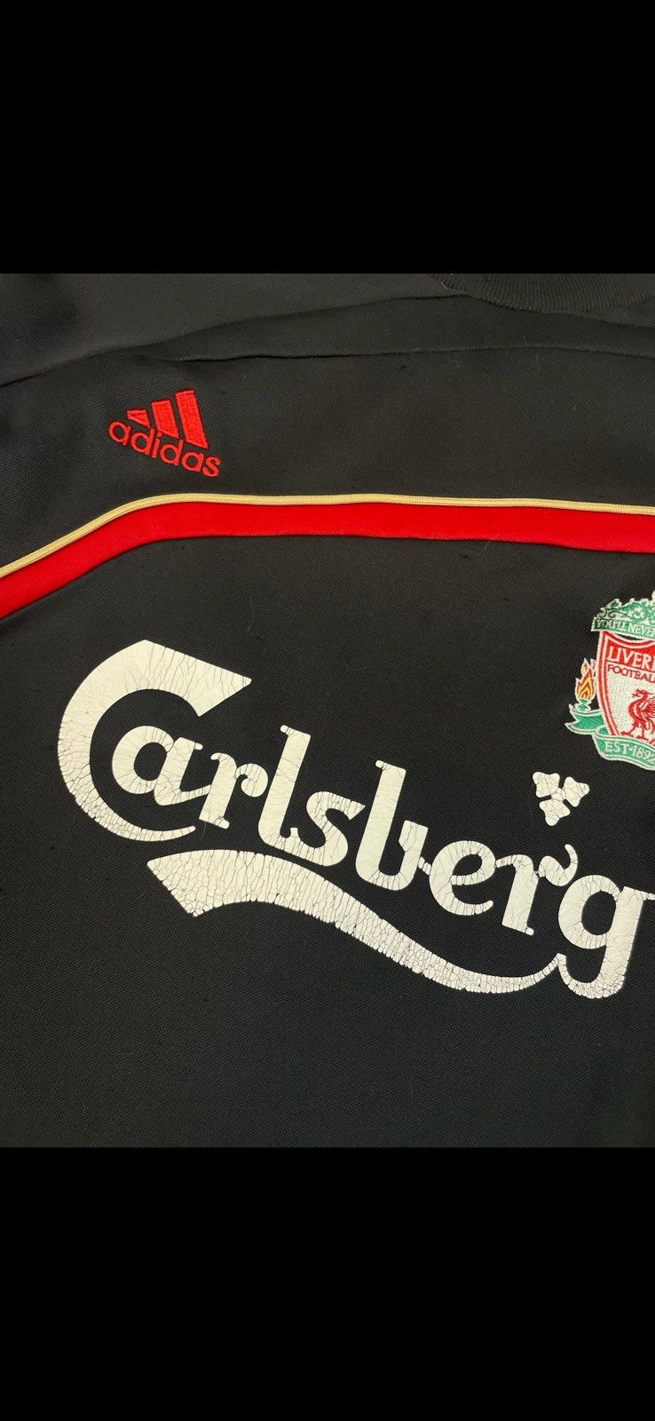 Adidas Vintage adidas Liverpool soccer sweatshirt size S Carlsberg Size US S / EU 44-46 / 1 - 4 Thumbnail