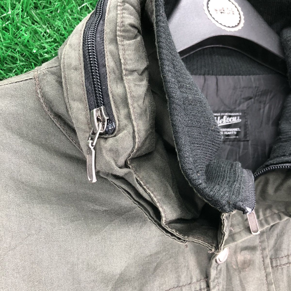 Vintage Vintage 90's OG Zipper Jacket by Double Focus Size US XS / EU 42 / 0 - 8 Thumbnail