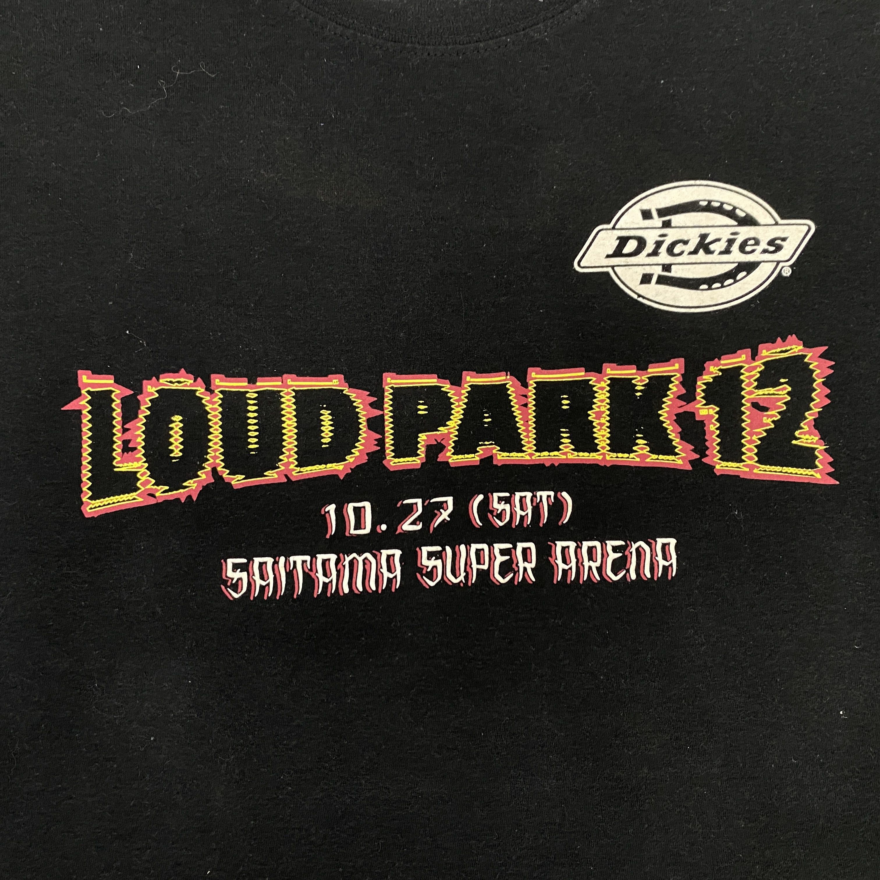 Dickies Vintage Dickies Loud Park 12 Crew T-shirt - I002 Size US L / EU 52-54 / 3 - 7 Thumbnail