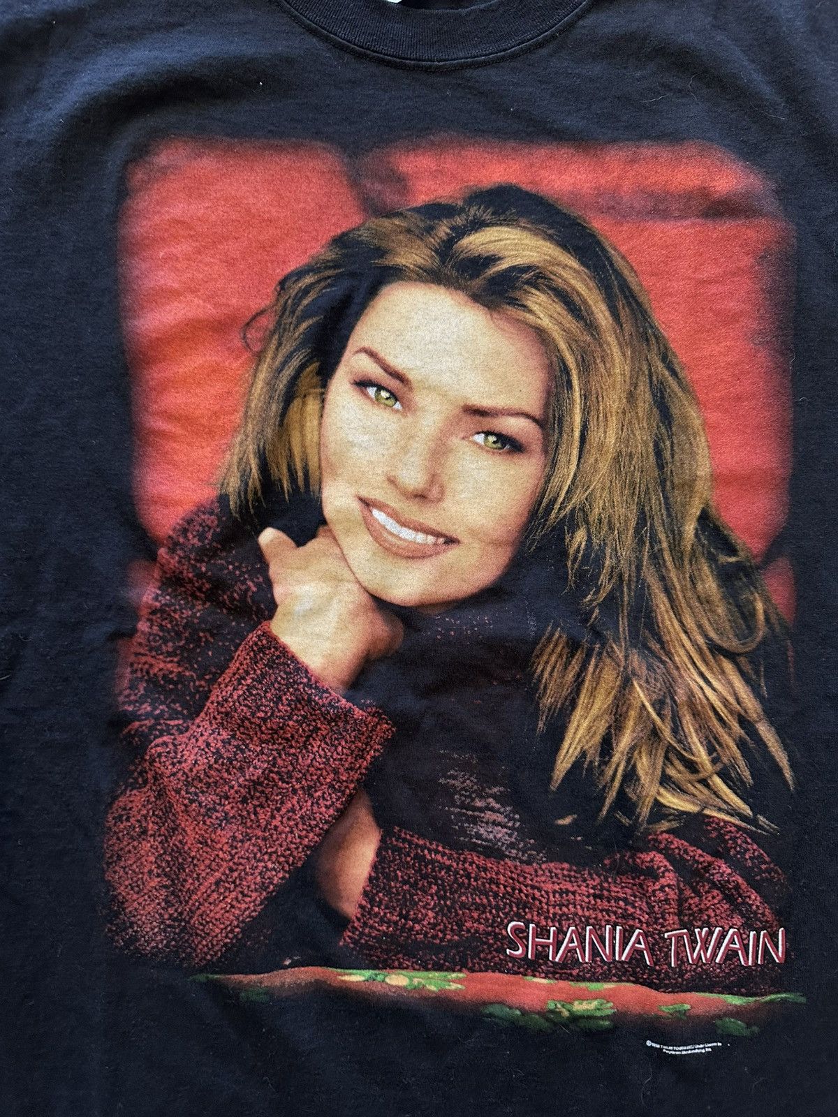 Band Tees × Vintage Vintage 90s Shania Twain Country Music Shirt Size US L / EU 52-54 / 3 - 2 Thumbnail