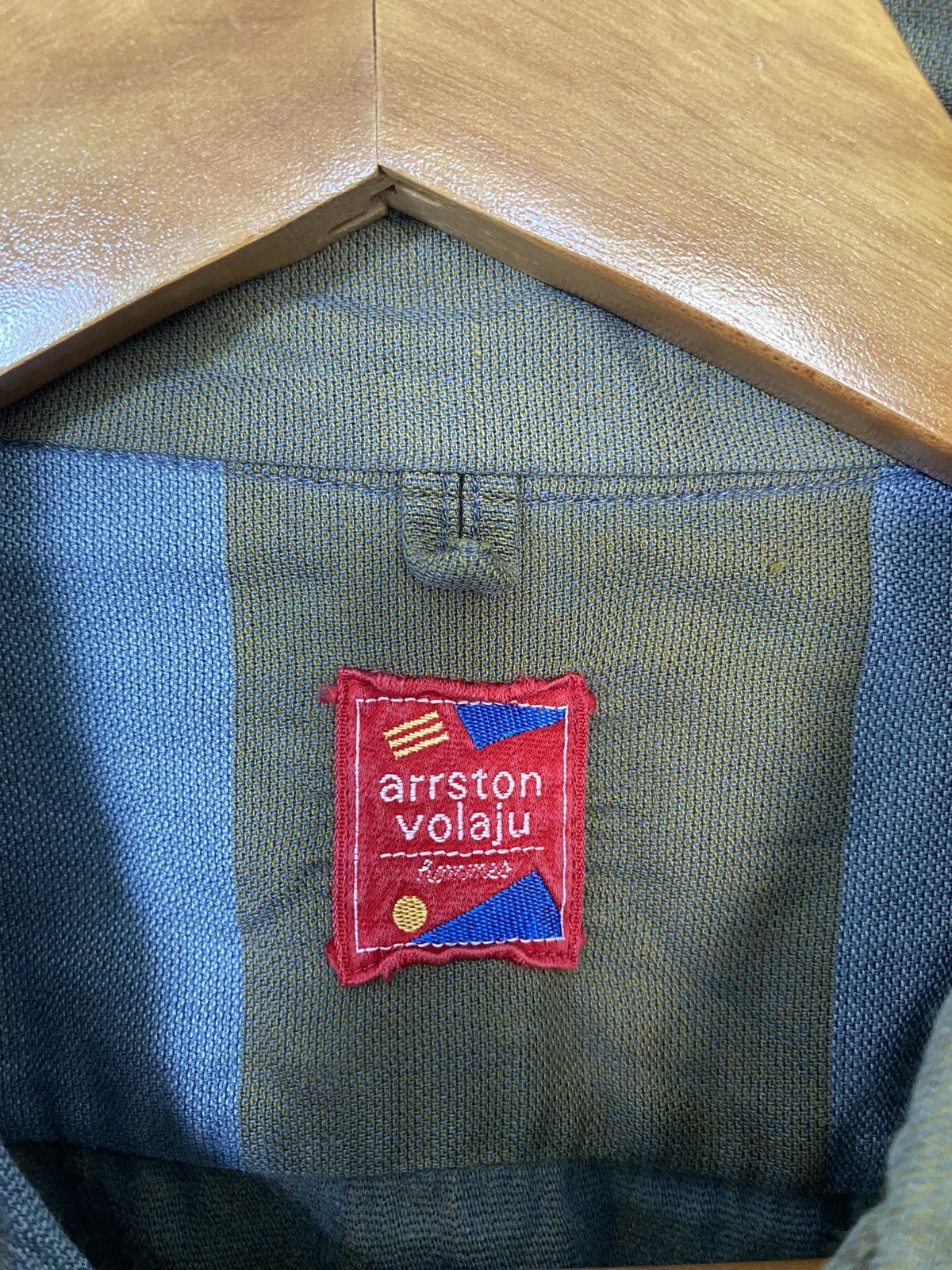 Issey Miyake 80s Arrston Volaju kohshin satoh Prisoner stripe flap Size US M / EU 48-50 / 2 - 8 Thumbnail