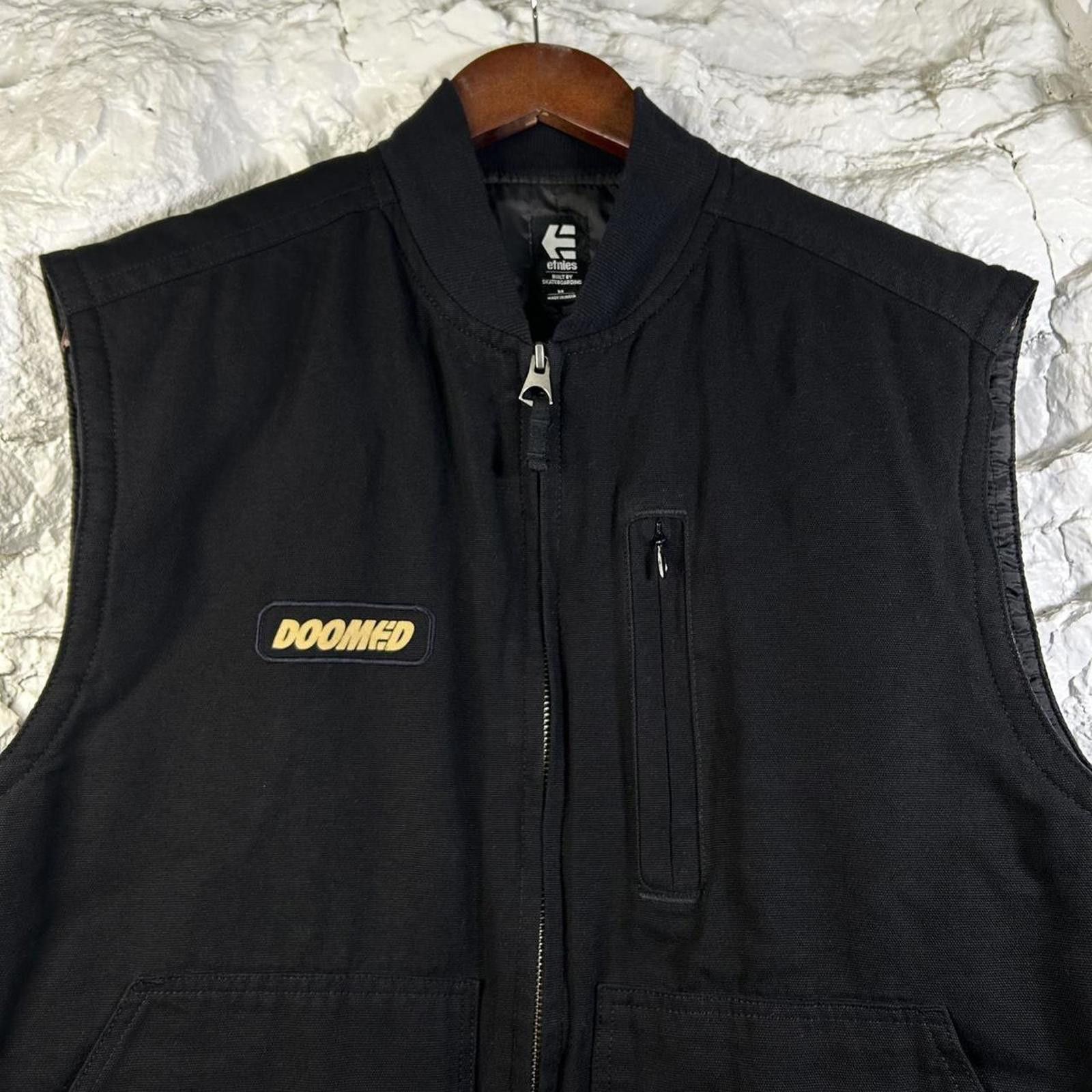 Etnies Etnies x Doomed Black Vest Size Medium Size US M / EU 48-50 / 2 - 1 Thumbnail