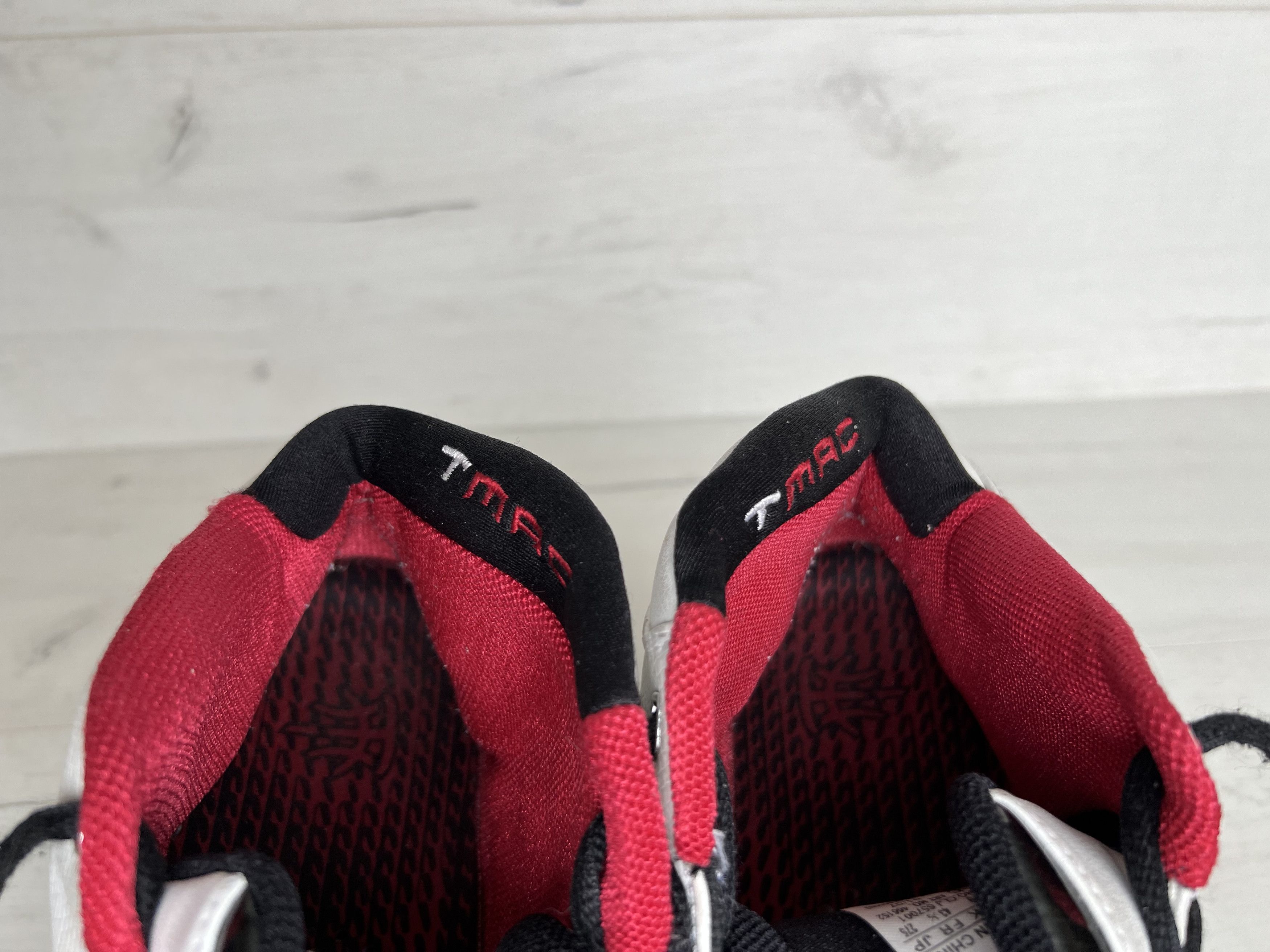 Adidas ADIDAS 2007 TMAC 6 Tracy McGrady 466152 BLACK WHITE RED Size US 9.5 / EU 42-43 - 7 Thumbnail
