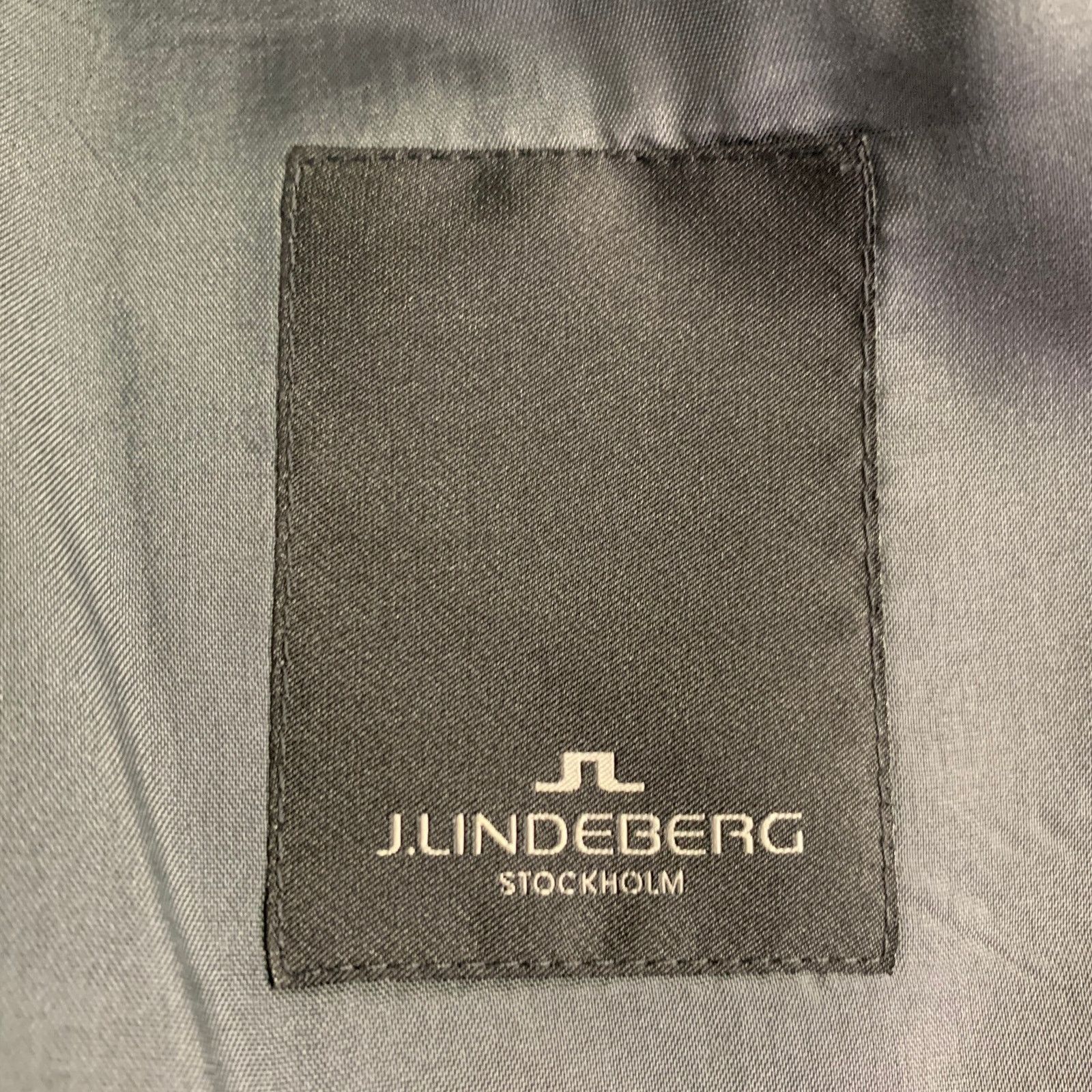 J.Lindeberg J.LINDEBERG Size 42 Black Wool Notch Lapel Sport Coat Size 42R - 5 Thumbnail