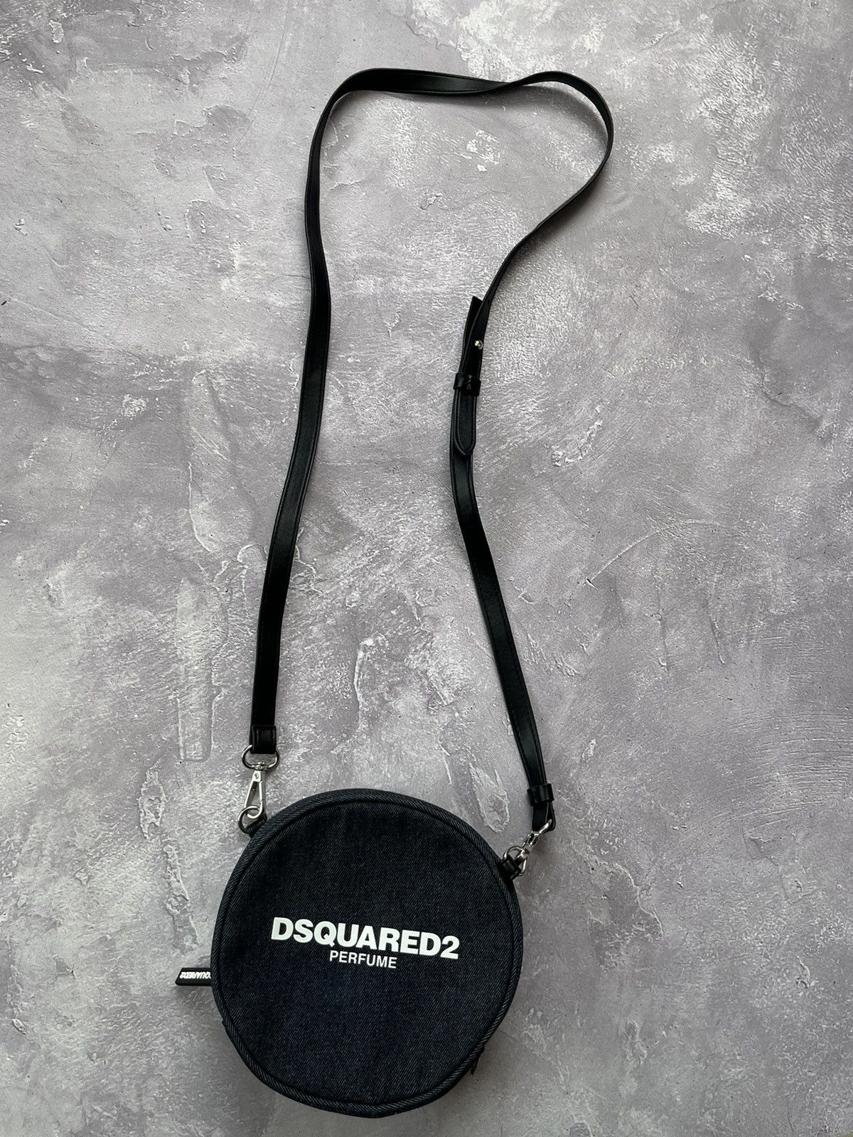 Dsquared2 Dsquared2 DSQ2 Perfume Denim Small Bag Logo Size ONE SIZE - 3 Thumbnail
