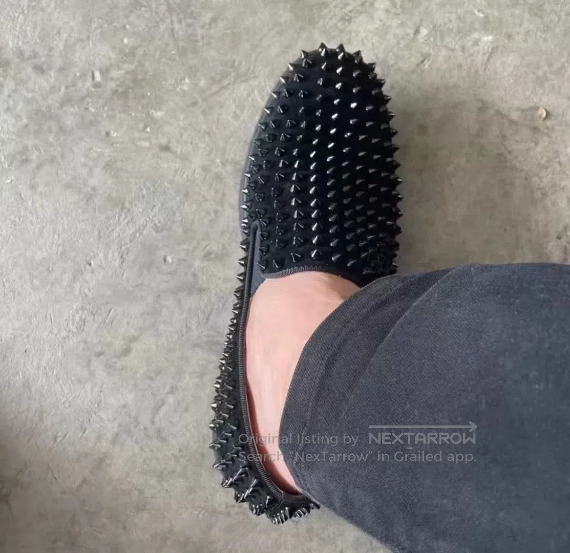 Christian Louboutin Christian Louboutin Black Velvet Red Sole Shoes. Size US 8.5 / IT 38.5 - 9 Thumbnail