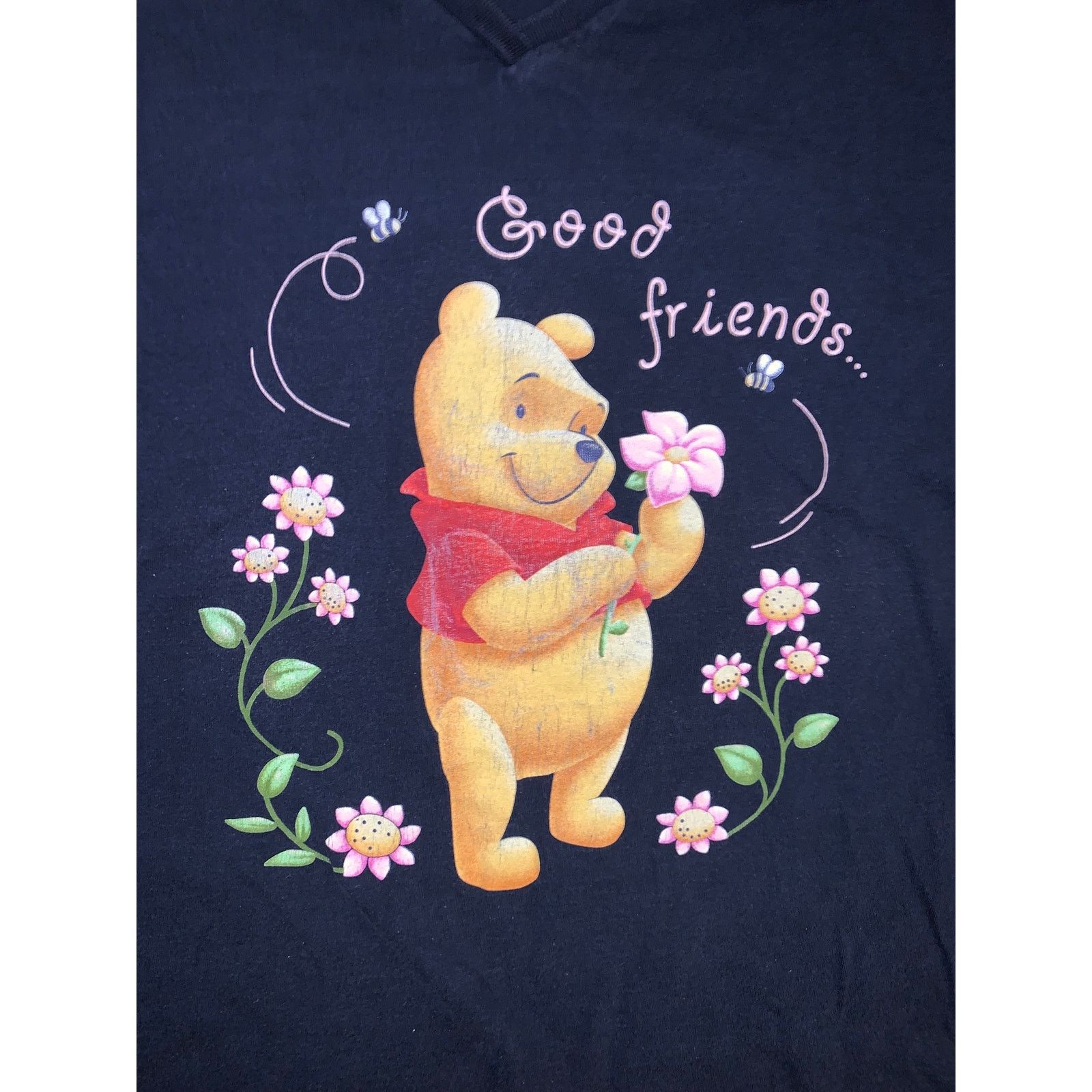 Disney × Vintage Winnie The Pooh V Neck T Shirt Womens 18W 20W Disney Size XXL / US 16-18 / IT 52-54 - 1 Thumbnail