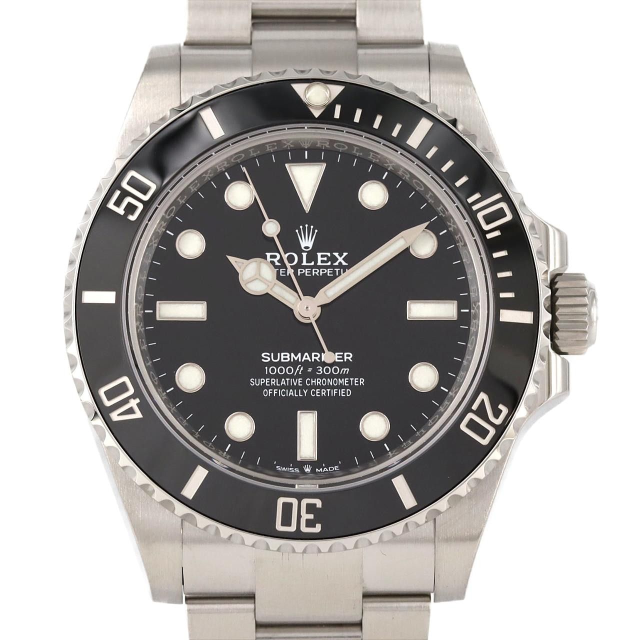 Rolex Rolex Rolex Submariner Stainless Steel Automatic Metal Automatic 124060 DUTY FREE for USA Size ONE SIZE - 1 Thumbnail