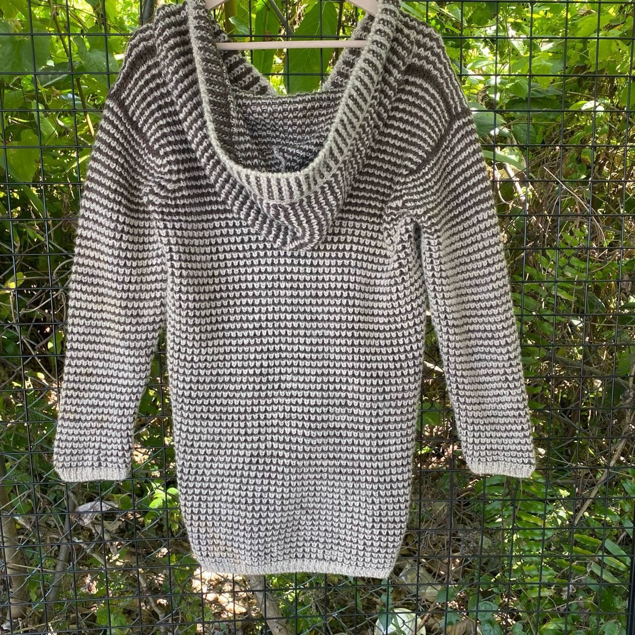 Aran Isles Knitwear Vintage Wool Hand Frame Hoodie Cardigan Jacket Size US M / EU 48-50 / 2 - 8 Thumbnail