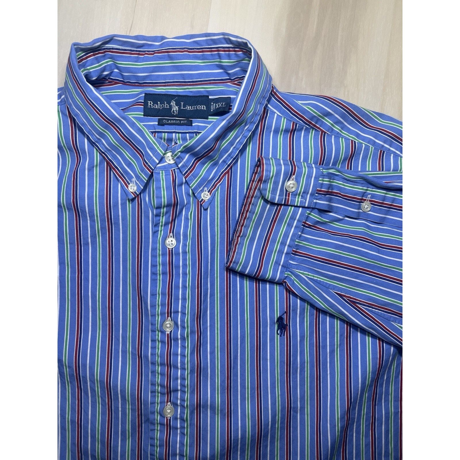 Polo Ralph Lauren Polo Ralph Lauren Classic Fit Red, Green, White Size XXL Size US XXL / EU 58 / 5 - 1 Thumbnail