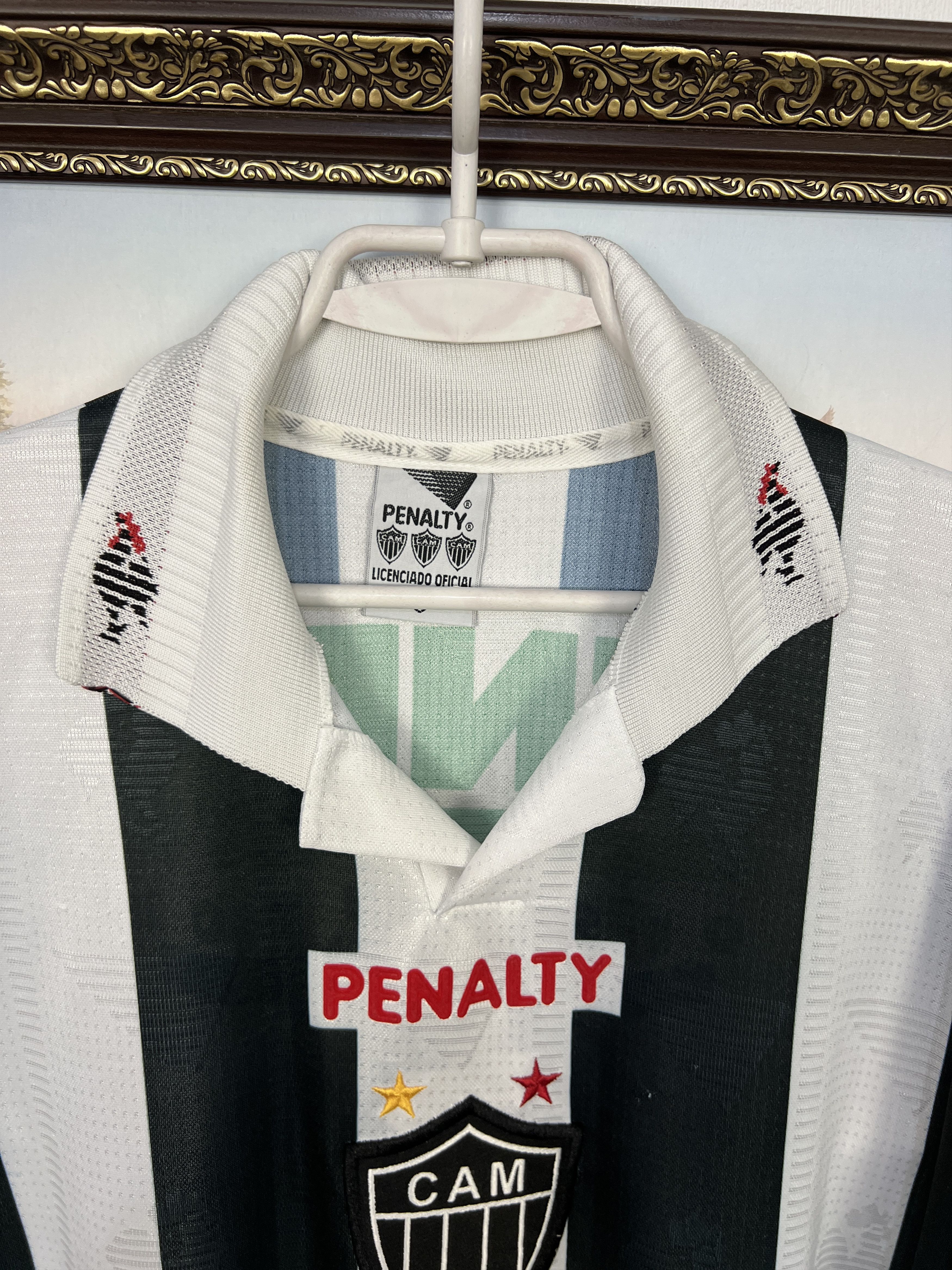 Penalty Atletico Mineiro football shirt Soccer Long Sleeve Shirt Size US L / EU 52-54 / 3 - 5 Thumbnail
