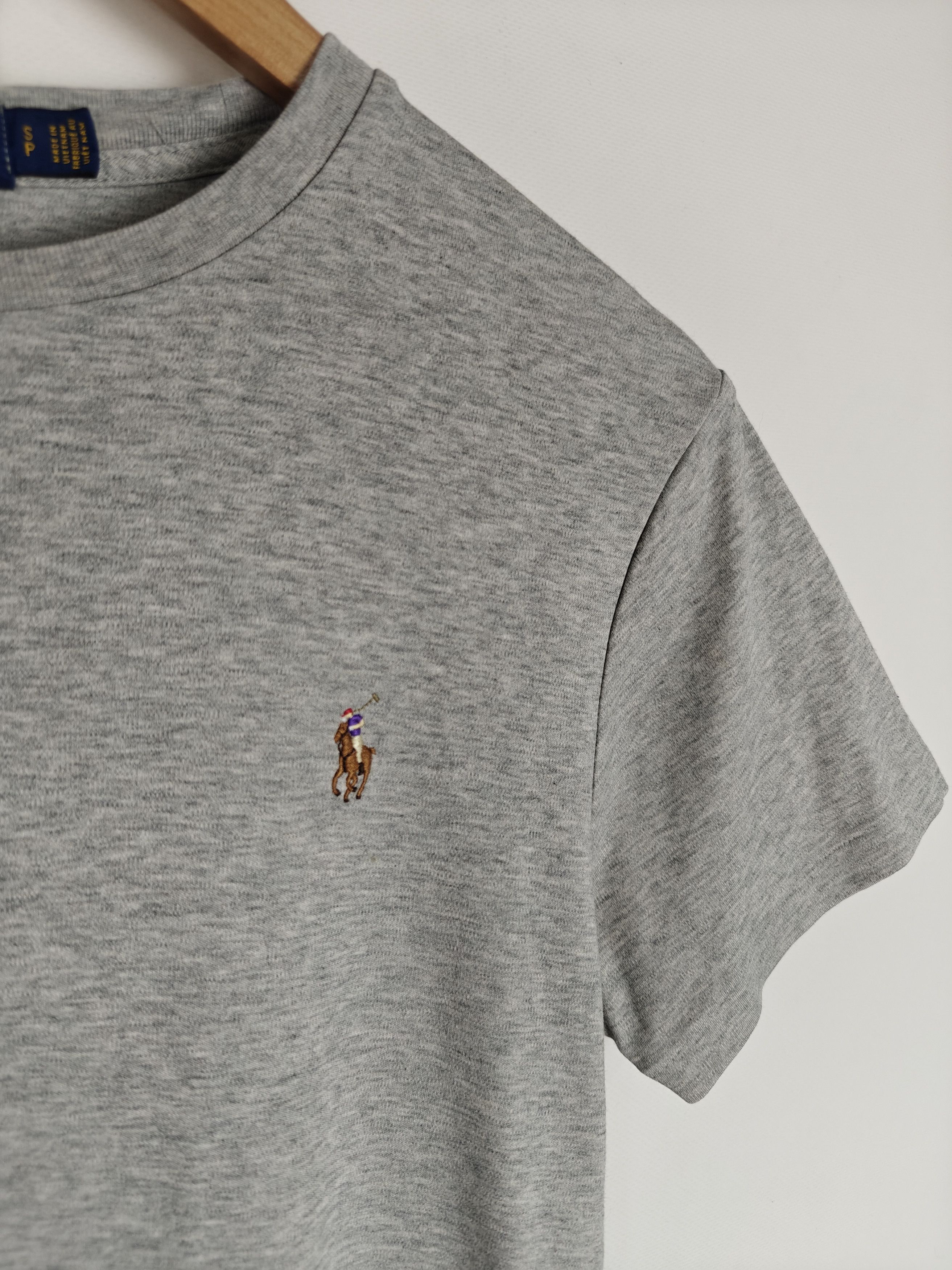 Polo Ralph Lauren Polo Ralph Lauren T-Shirt Custom Slim Fit Gray size S Size US S / EU 44-46 / 1 - 4 Thumbnail