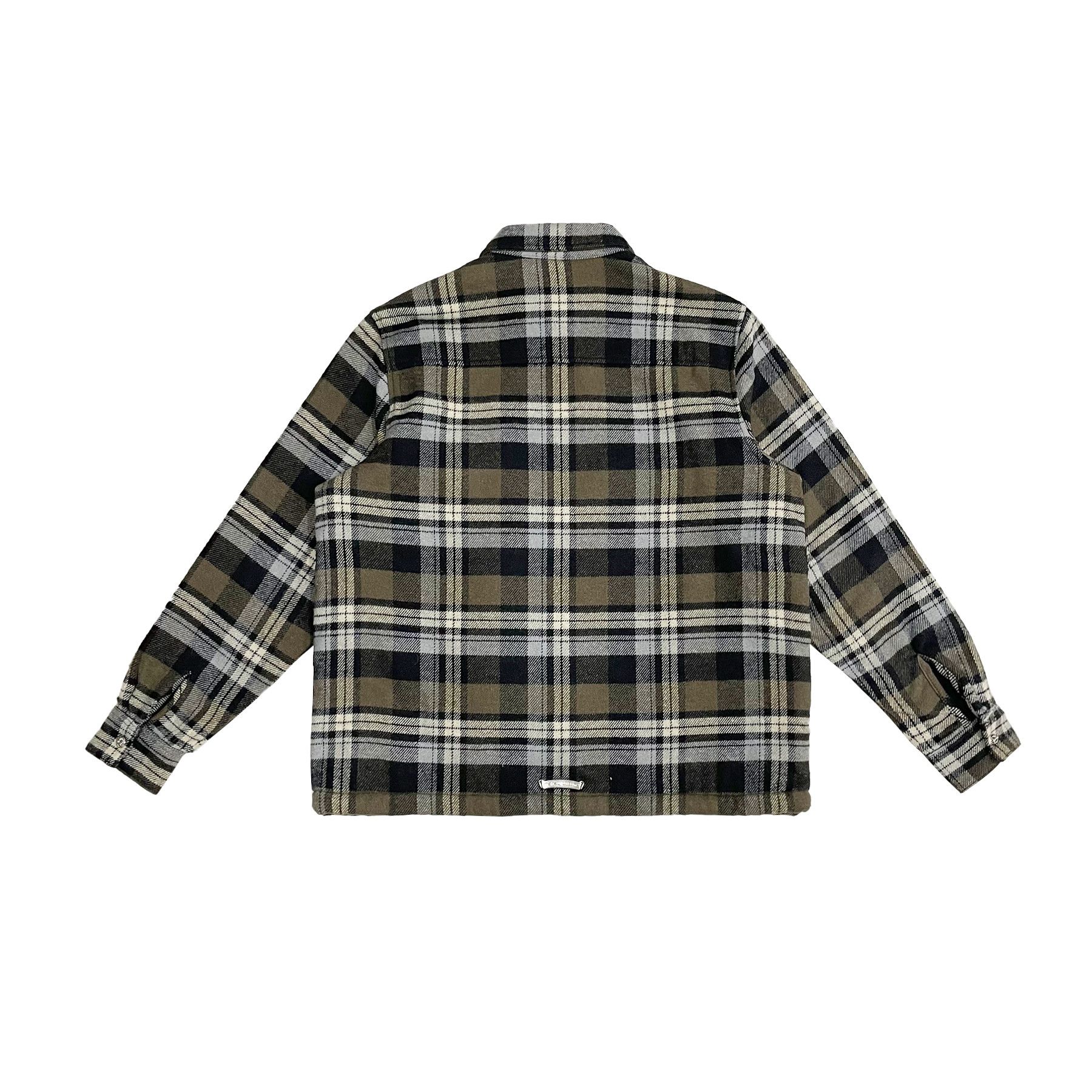 Chrome Hearts Chrome Hearts Plaid Work Dog Flannel Shirt Jacket Size US L / EU 52-54 / 3 - 2 Thumbnail