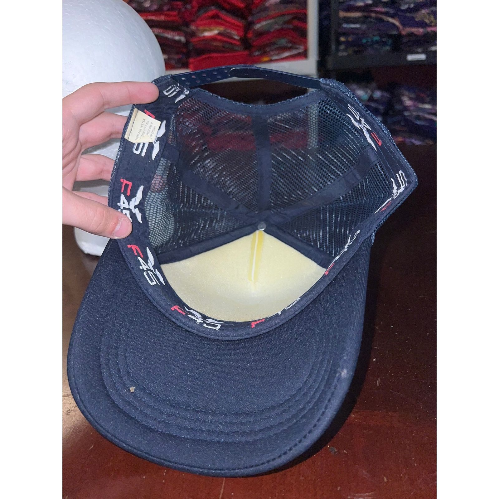 Vintage Functional Training Hat F45 White Trucker Snapback Cap Size ONE SIZE - 6 Thumbnail